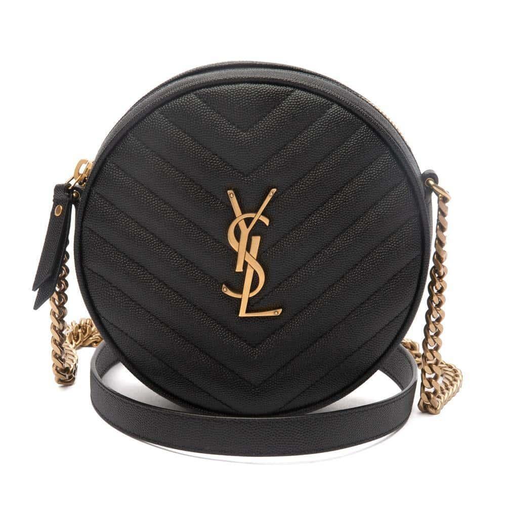 YSL【サンローラン】 x ショルダーバッグ  ラウンド型カメラバッグ