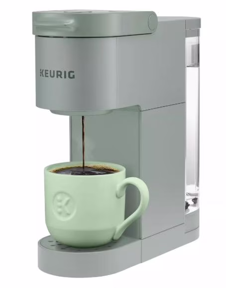 Keurig K - Mini Go Single - Serve K - Cup Pods Coffee Maker Sage