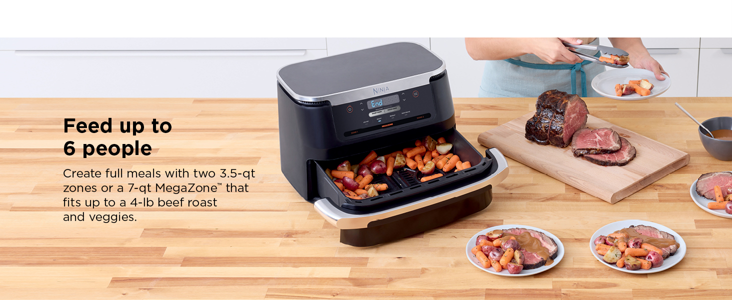 Feed up to 6 people Easy to clean