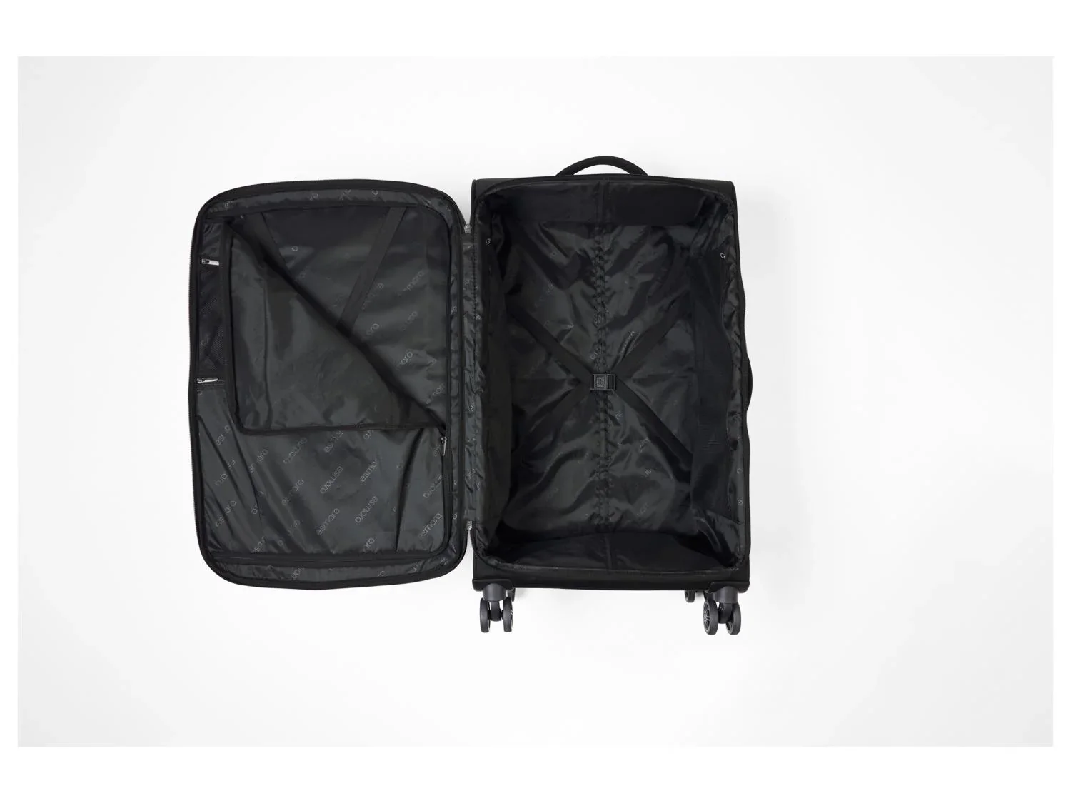 esmara Set de 2 valises  roulettes