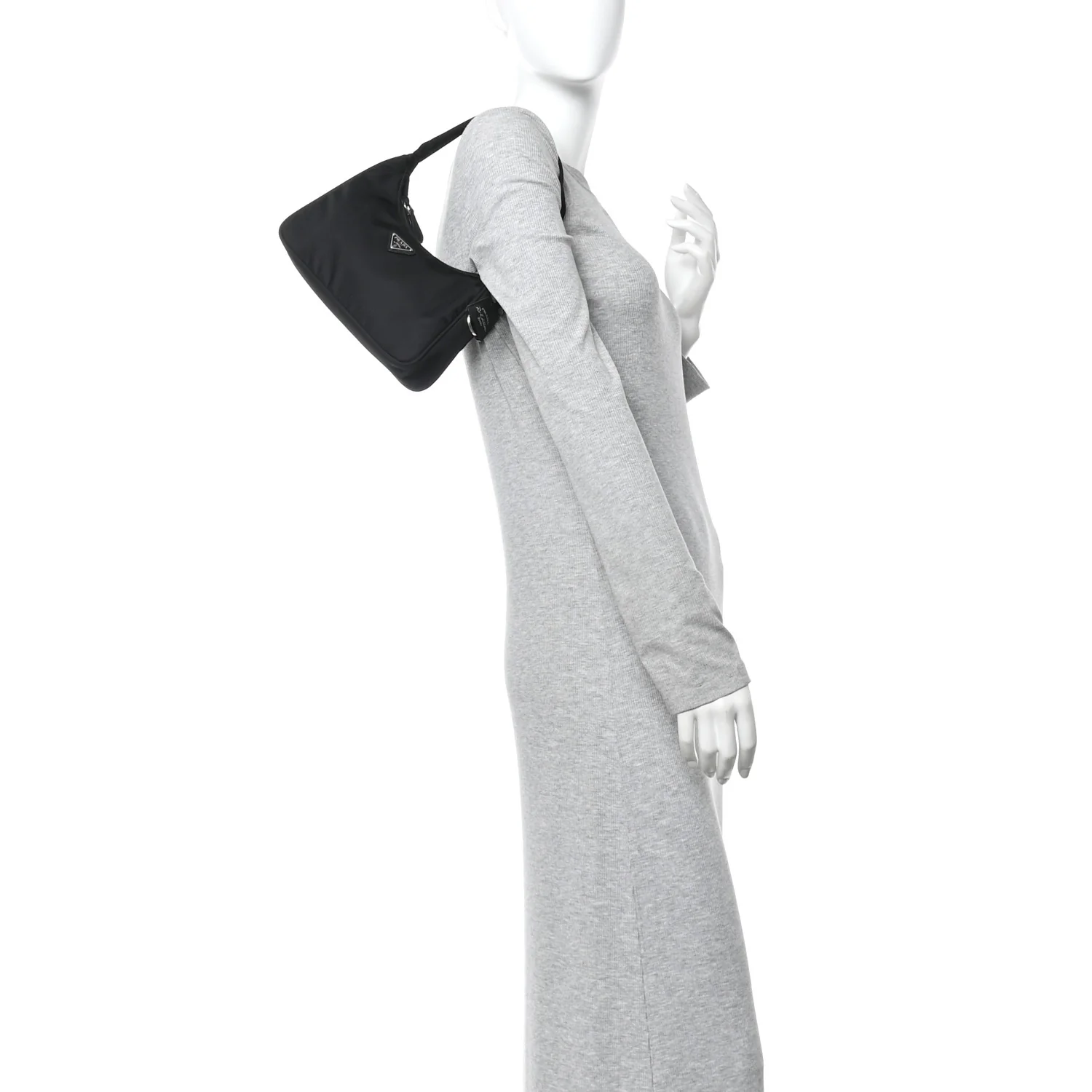 Tessuto Nylon Mini Re-Edition 2000 Bag Black