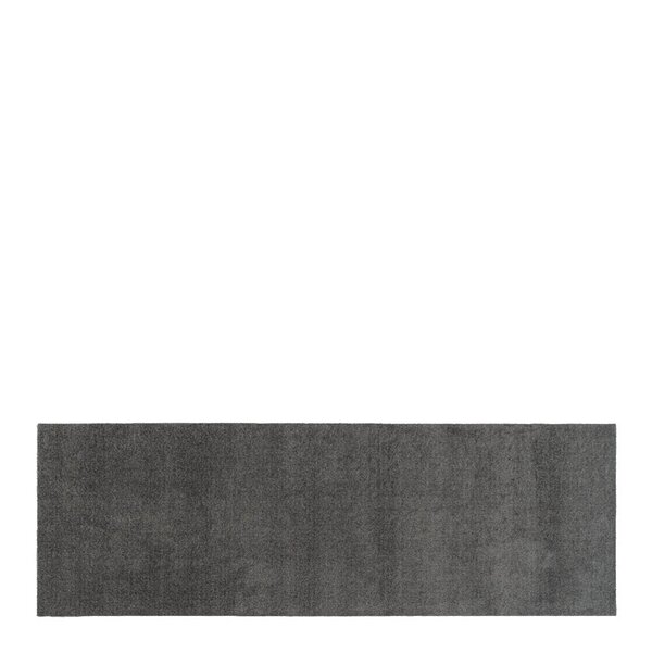 Unicolor gulvmatte 200x90 cm steelgrey