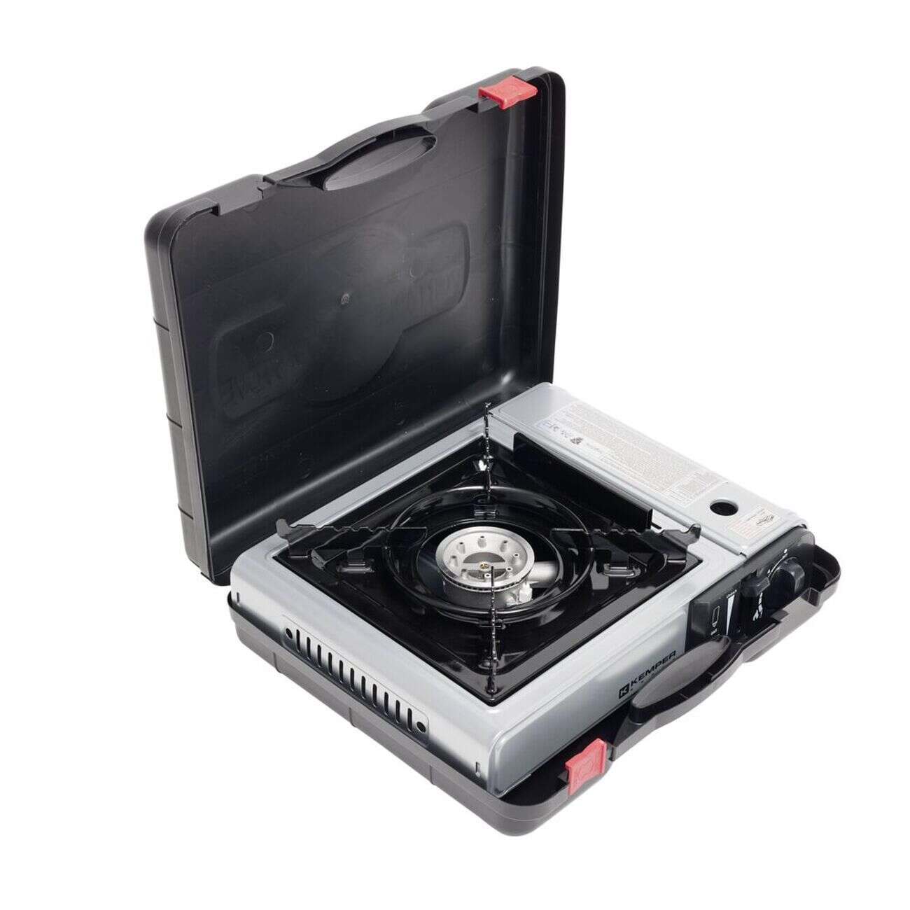 Réchaud à gaz 1,9W noir 33x29xH8cm