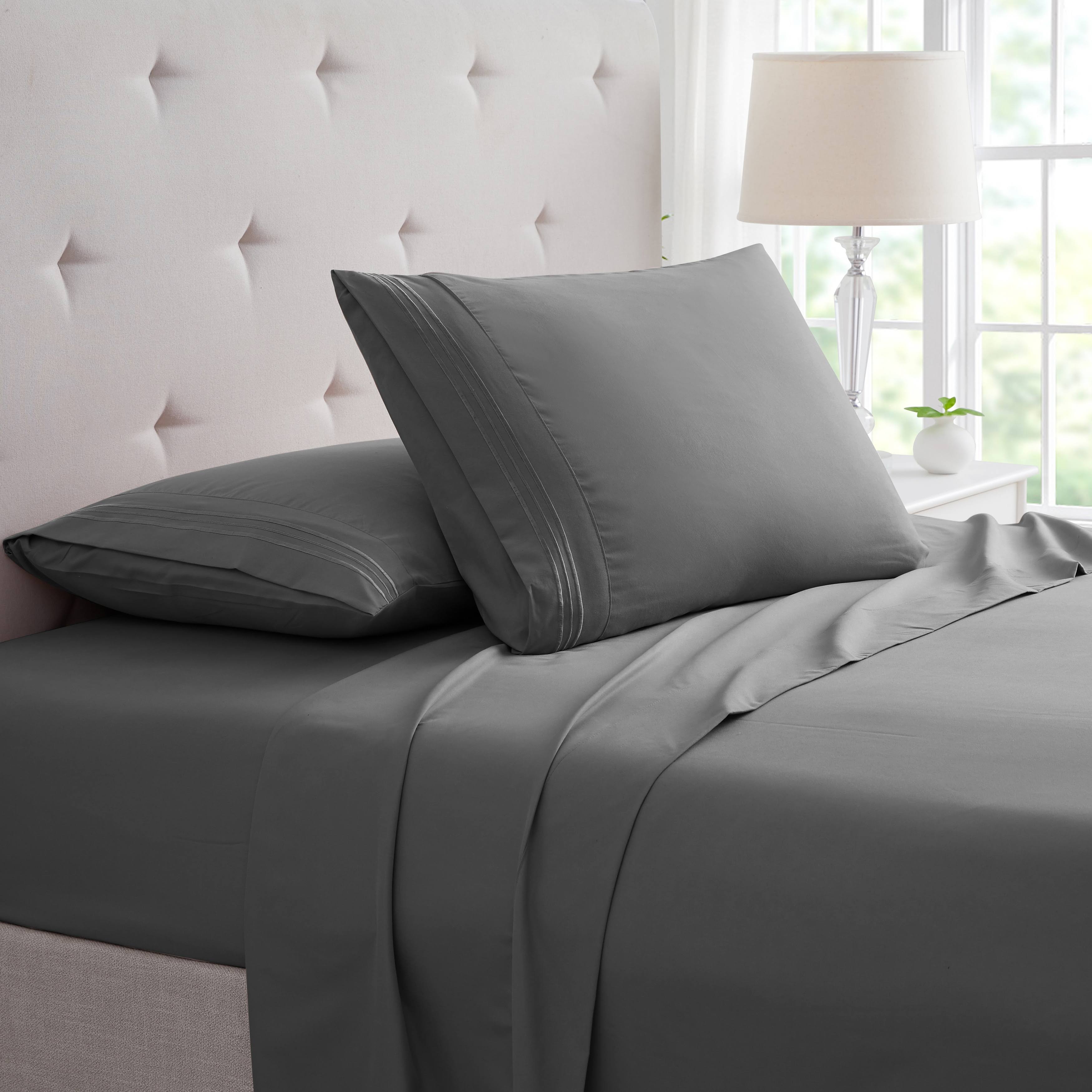 Bamboo Luxury Sheet Set Embroidered Design