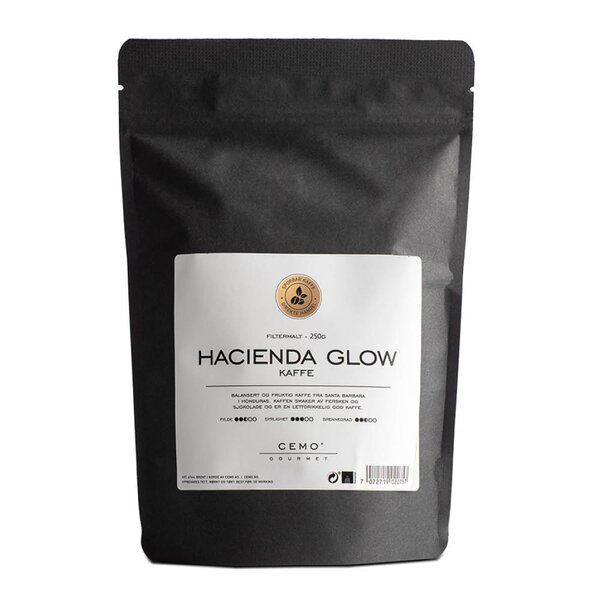 Haciendaglow filtermalt kaffe250g