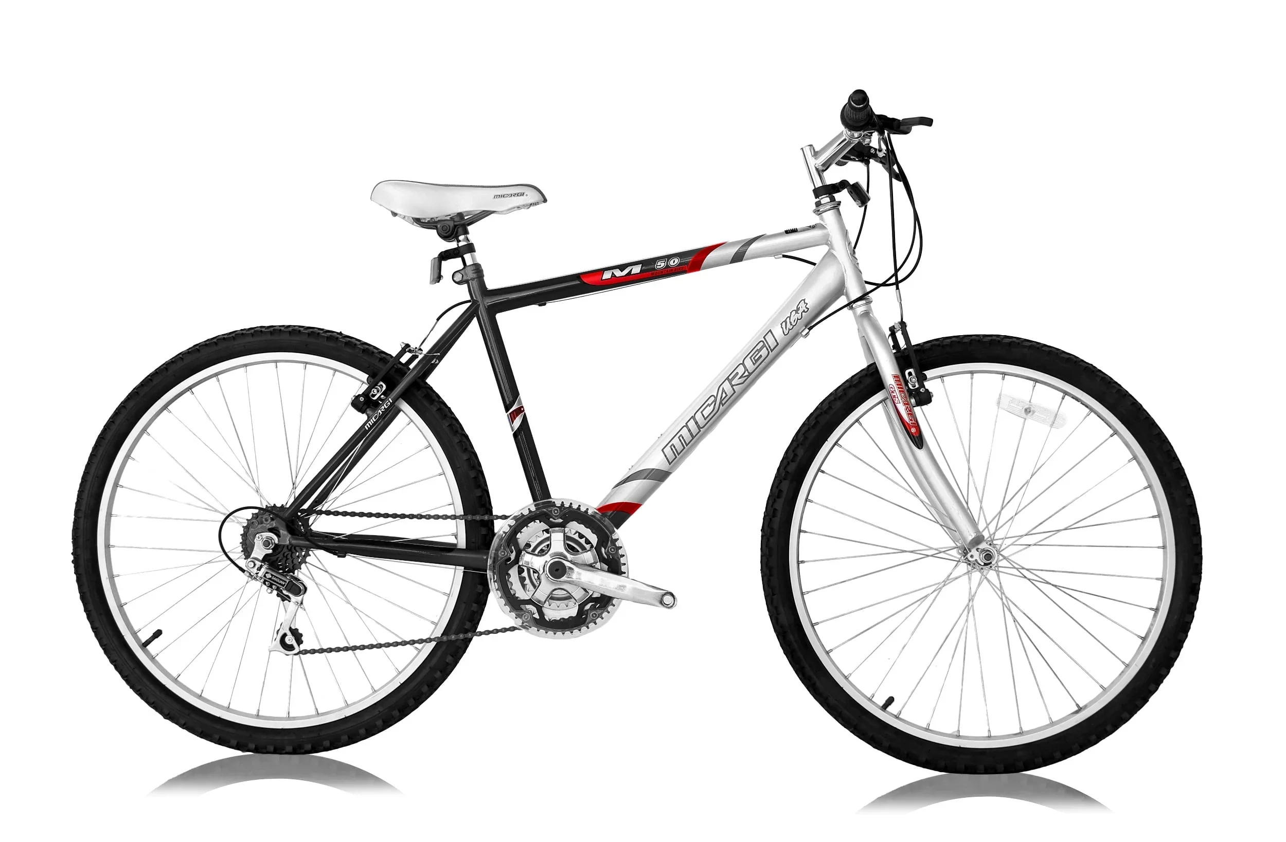 Wonder Wheels 26 In. Mtb 18 Speed Bicycle, Bike, Steel Frame Alloy Rims 36 H - Black
