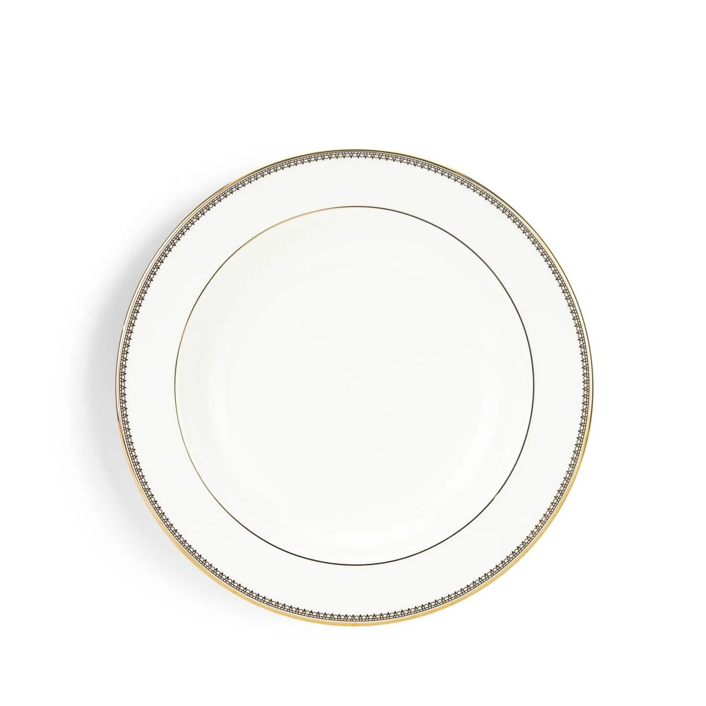 Vera Wang Lace Gold Soup Plate