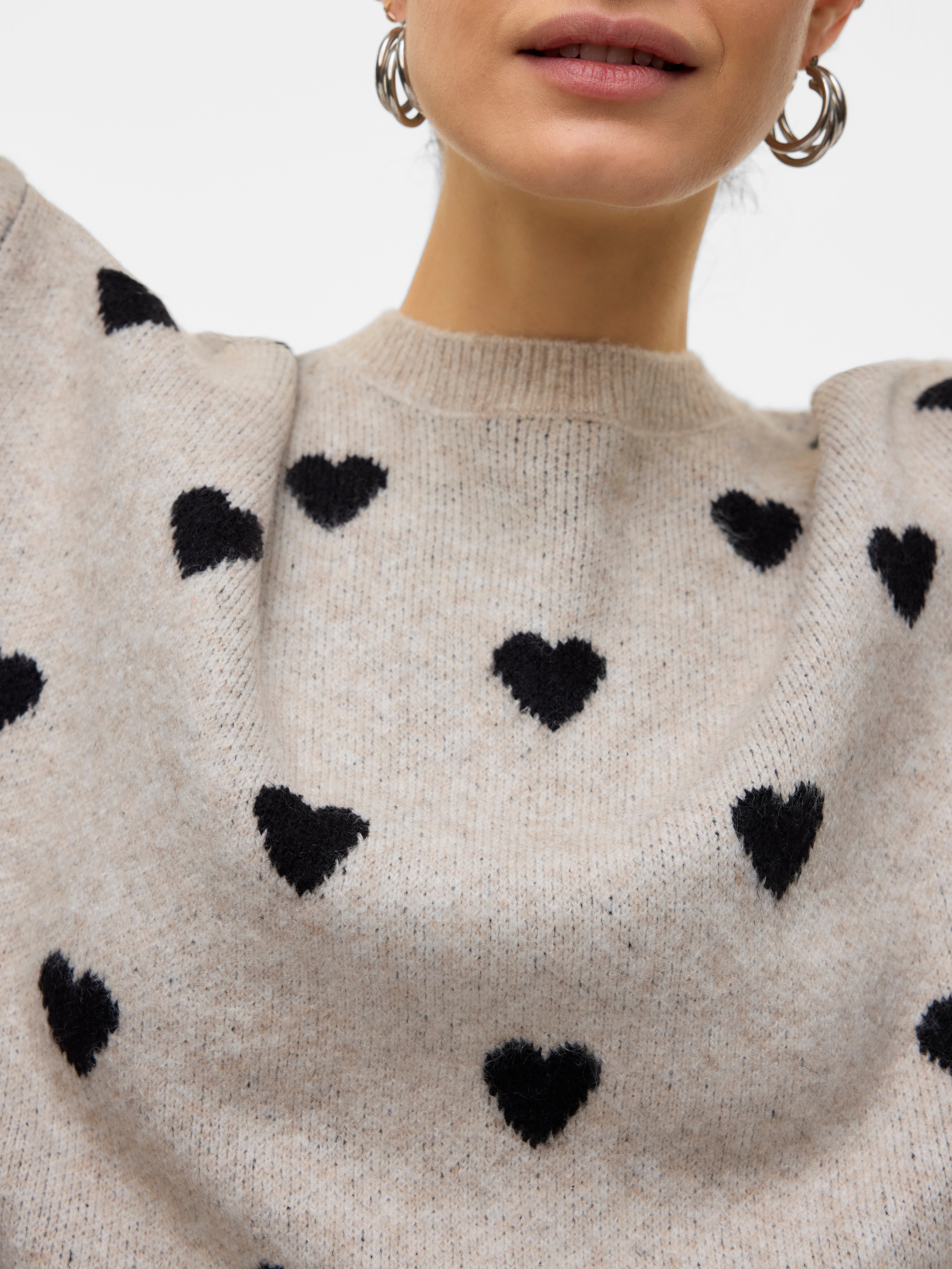 VERO MODA® AWHEART Knitted pullover