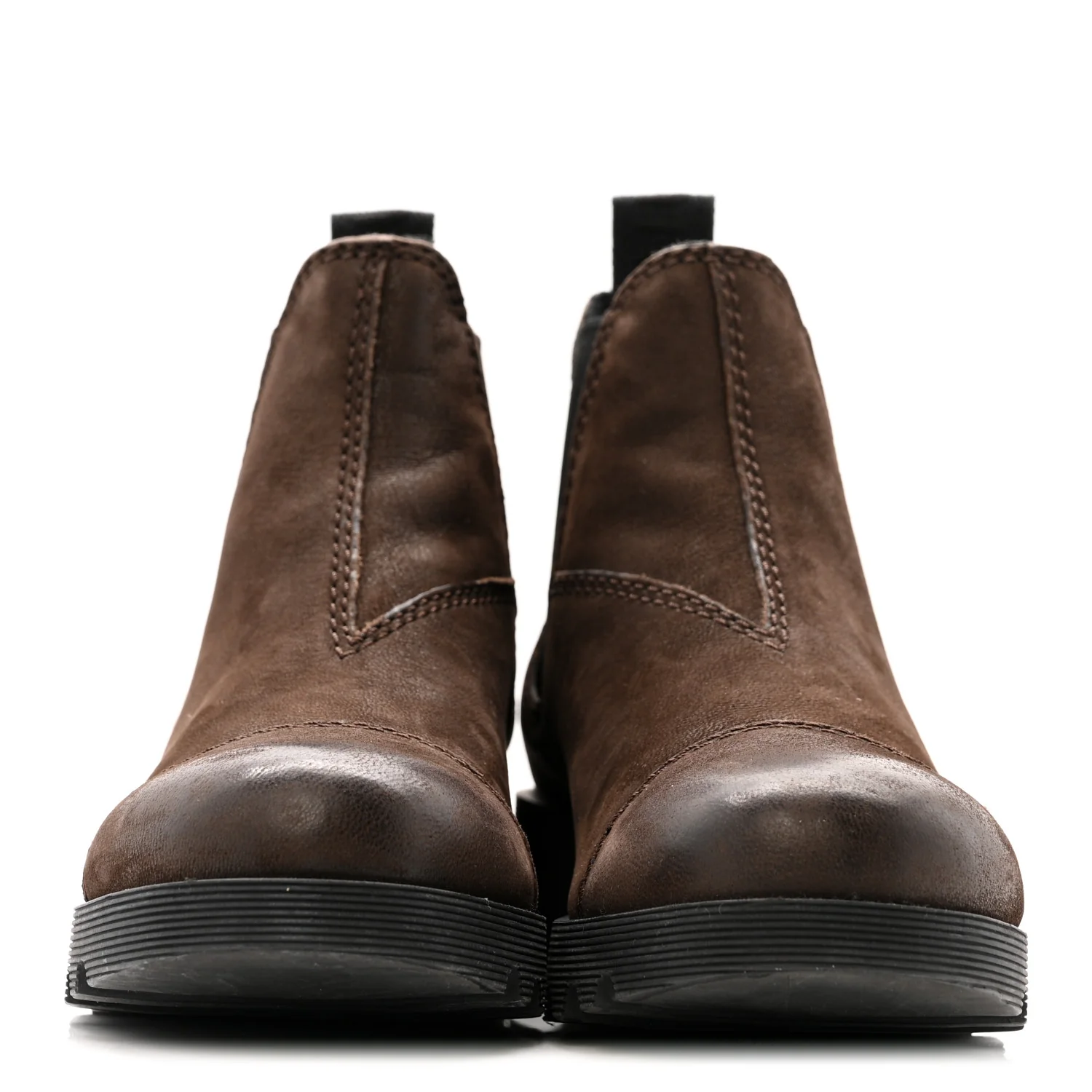Suede Chelsea Boots 37.5 Dark Brown