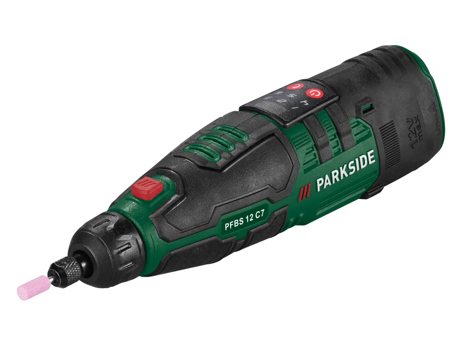 PARKSIDE Perceuse-meuleuse de prcision sans fil PFBS 12 C7, 12 V