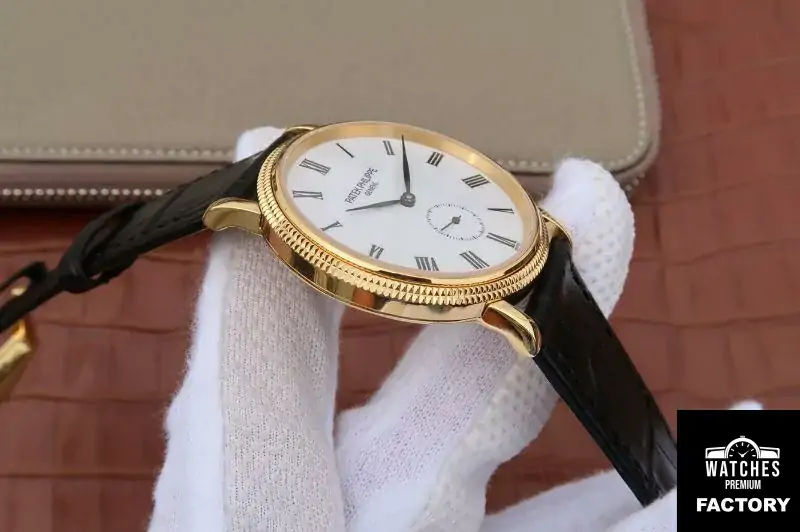 Patek Philippe Calatrava 5119G-002 Rose Gold White Dial
