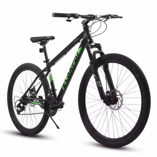 Raistyw 27 inch Mountain Bike 21 Speed, Aluminum Frame Bicycle for Women with Disc Brake, Suspension Fork, Black
