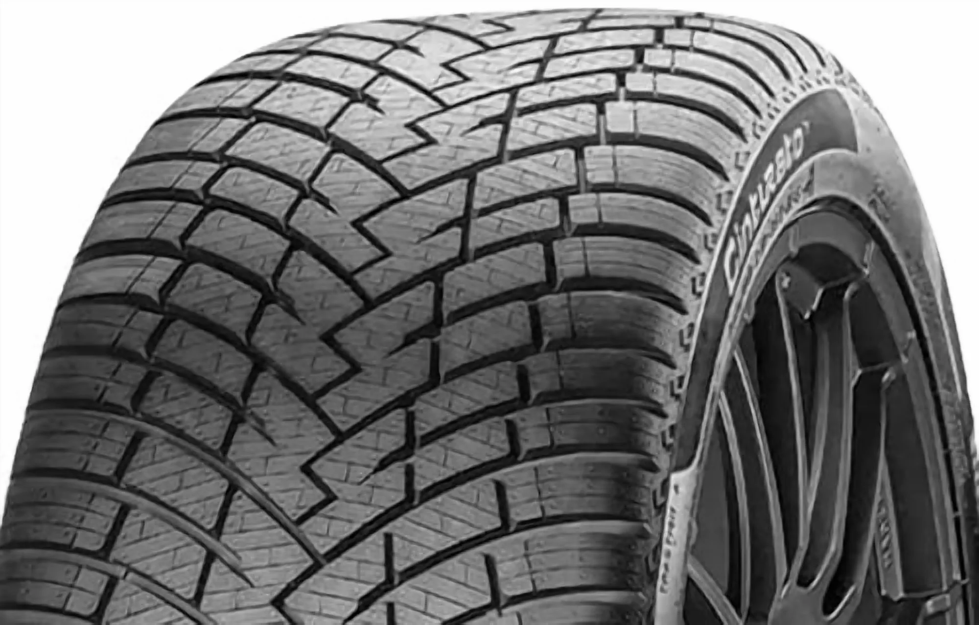 4 Pirelli Cinturato Weatheractive 255/35R19 96Y All-Weather Tire [summer+Winter] P4164800 / 255/35/19 / 2553519