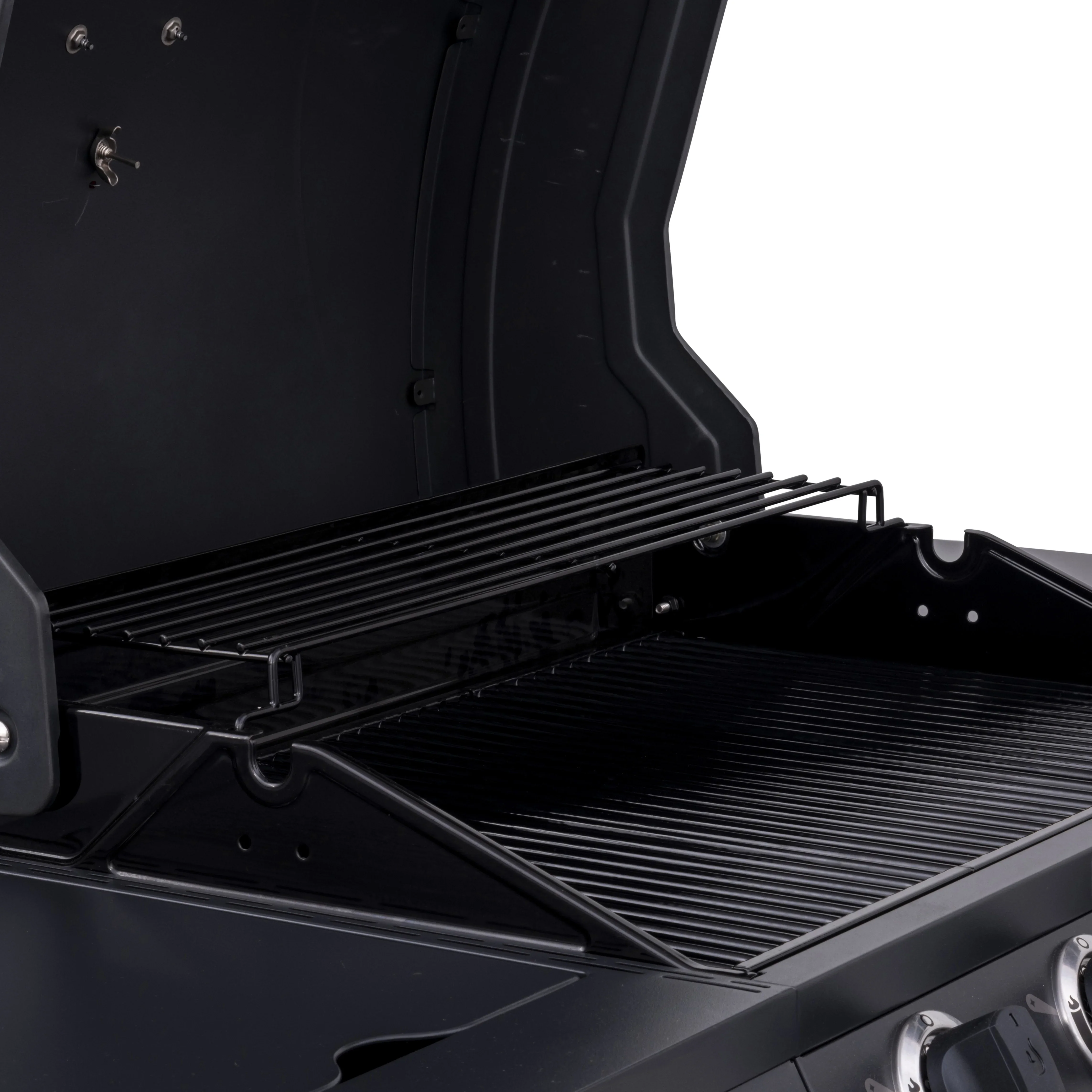 Performance Series Infrared 4-Burner Propane Gas Grill Cabinet with Side Burner, Black