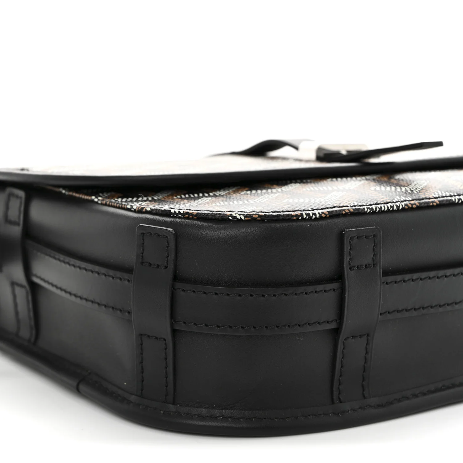 Goyardine Belvedere II PM Messenger Bag Black