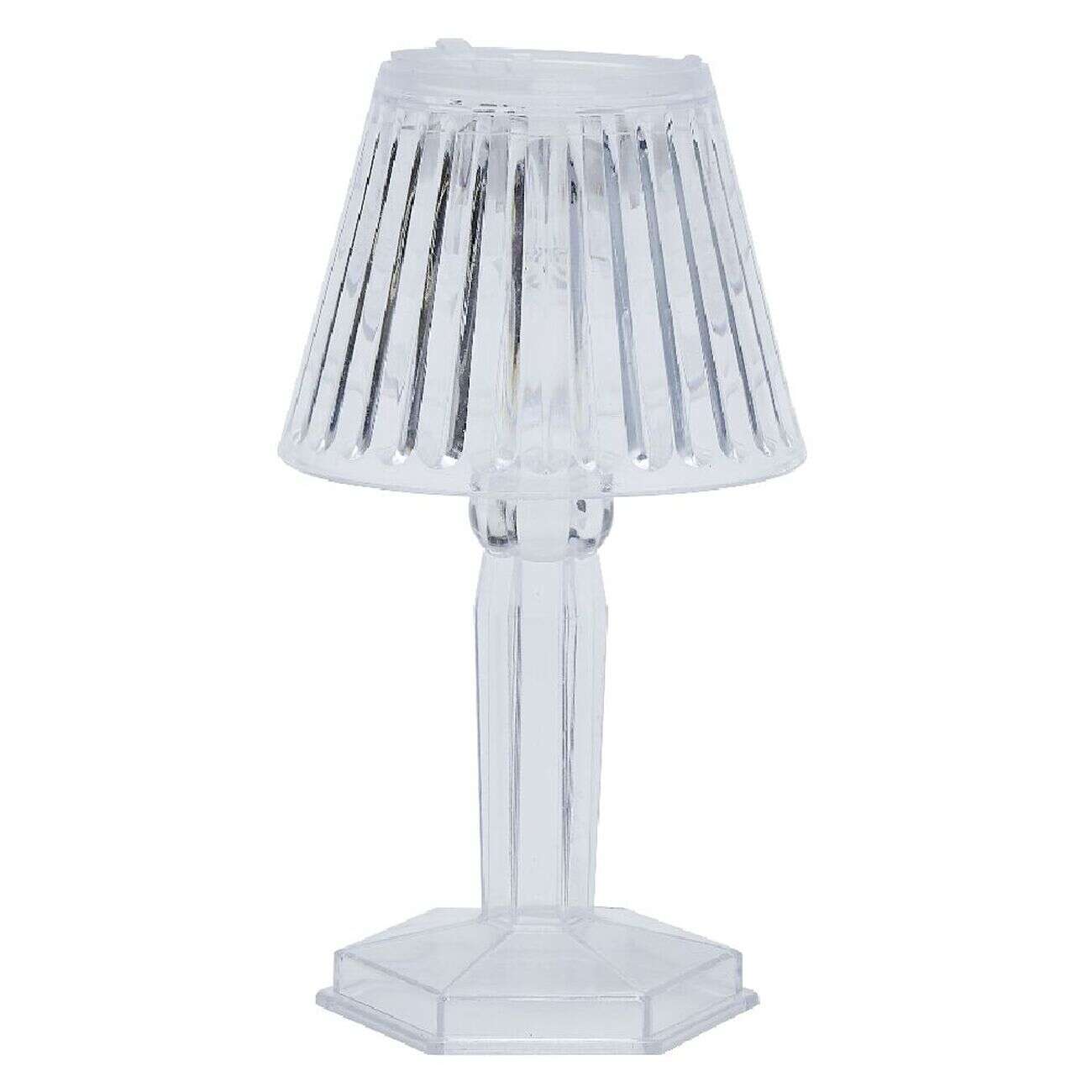 Lampe de table mini led design cristal H12cm