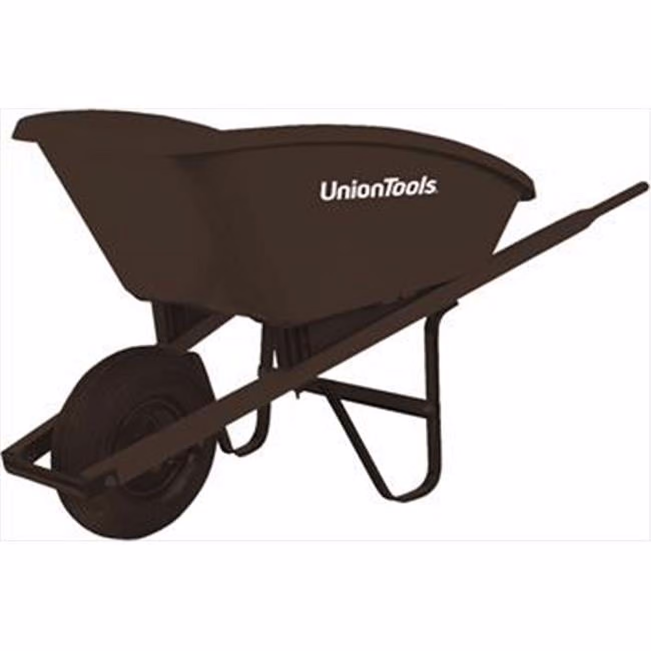 AMES 161352 True Temper 5 cu ft. Wheel Barrow Has Corrosion Proof Poly Tray