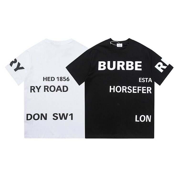 【Burberry】（バーバリー )半袖 男女兼用、ご好評に付き再入荷！Tシャツ