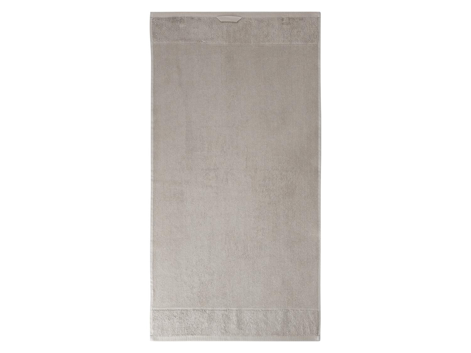 LIVARNO home Lot de 2 serviettes ponge