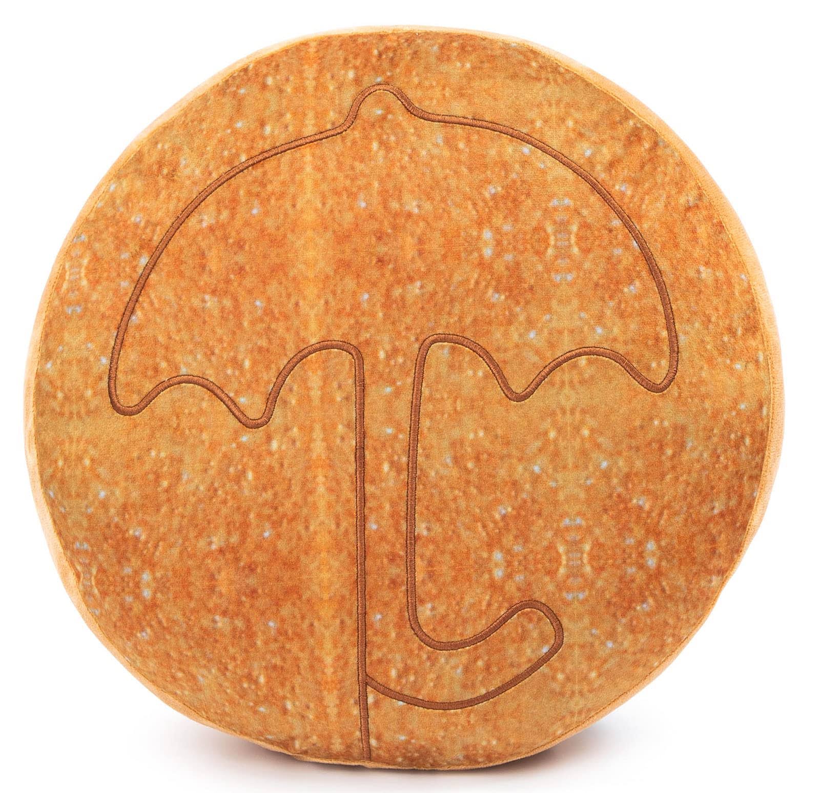Squid Game Dalgona Candy Shaped Pillow