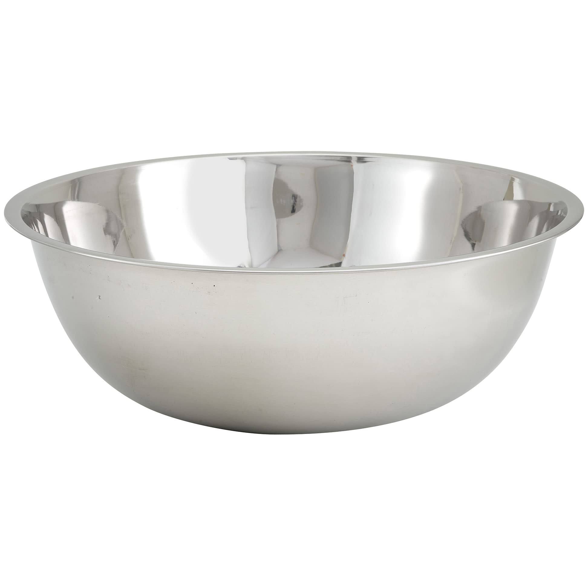 Winco - MXB-2000Q - 20 qt Stainless Steel Mixing Bowl