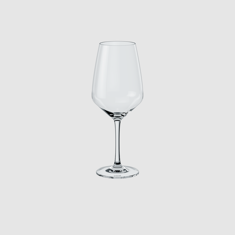 Voice Basic Red wine glass - Clear, 6.8 oz, crystal glass
