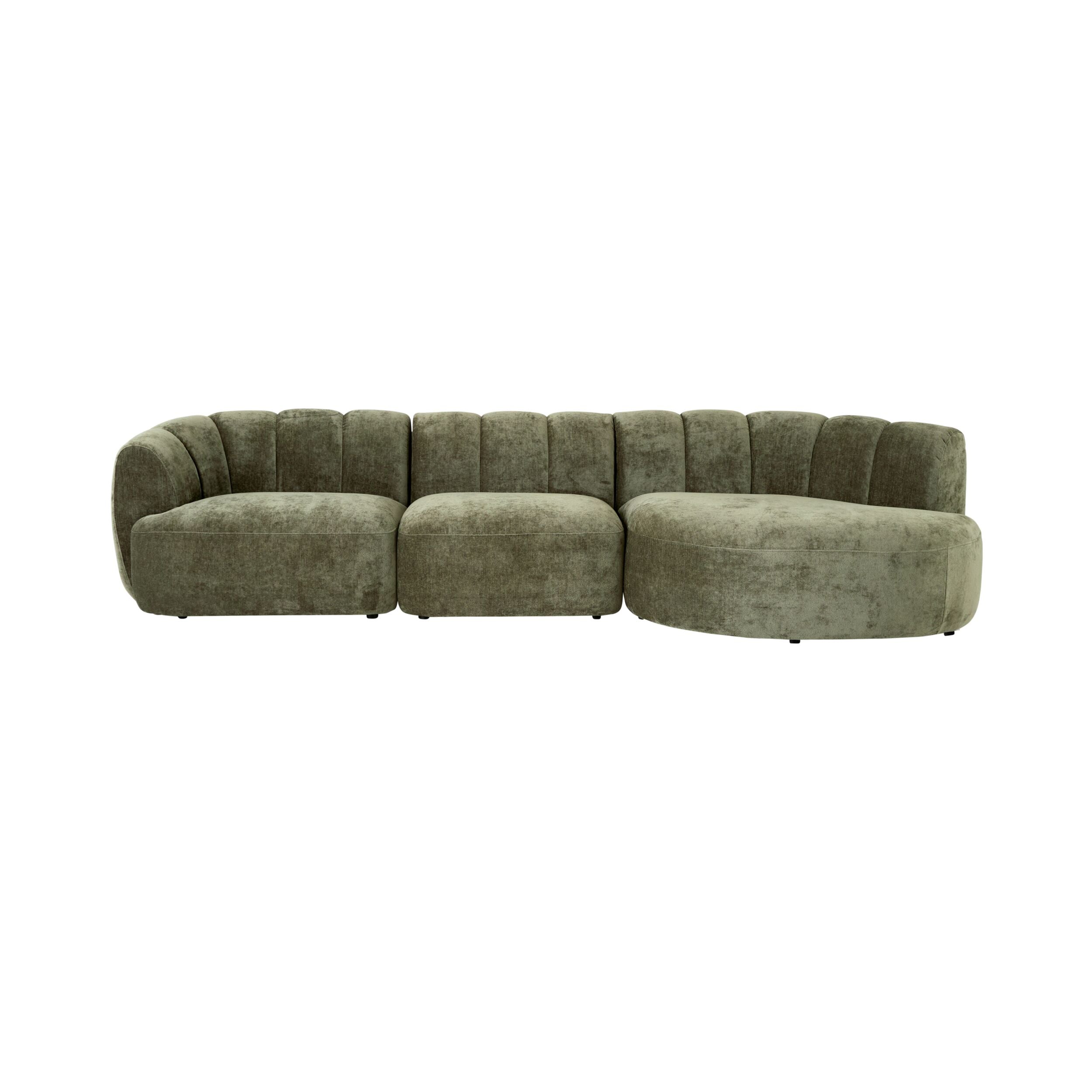 Solstice 3 Seater Sofa Forest Green