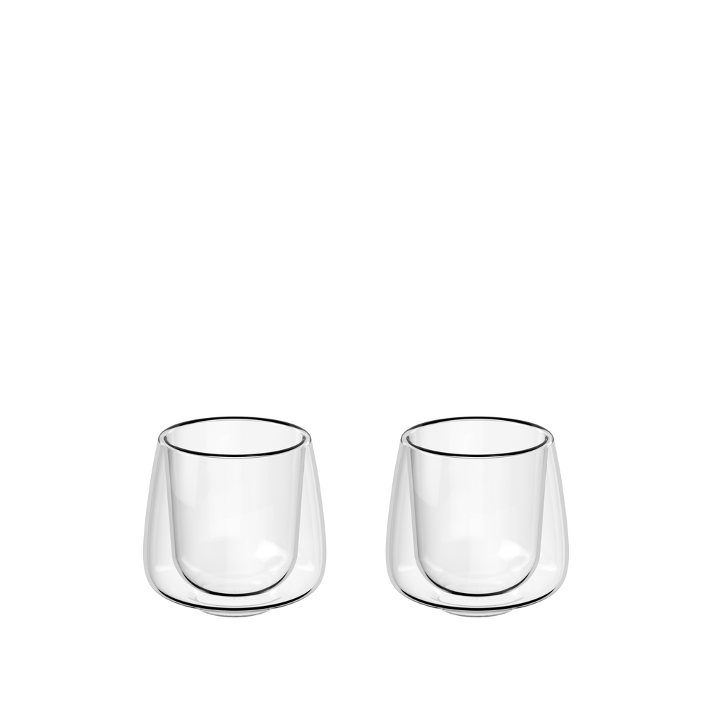 Artesano Glass espresso cup - Clear, 2.1 oz, borosilicate glass