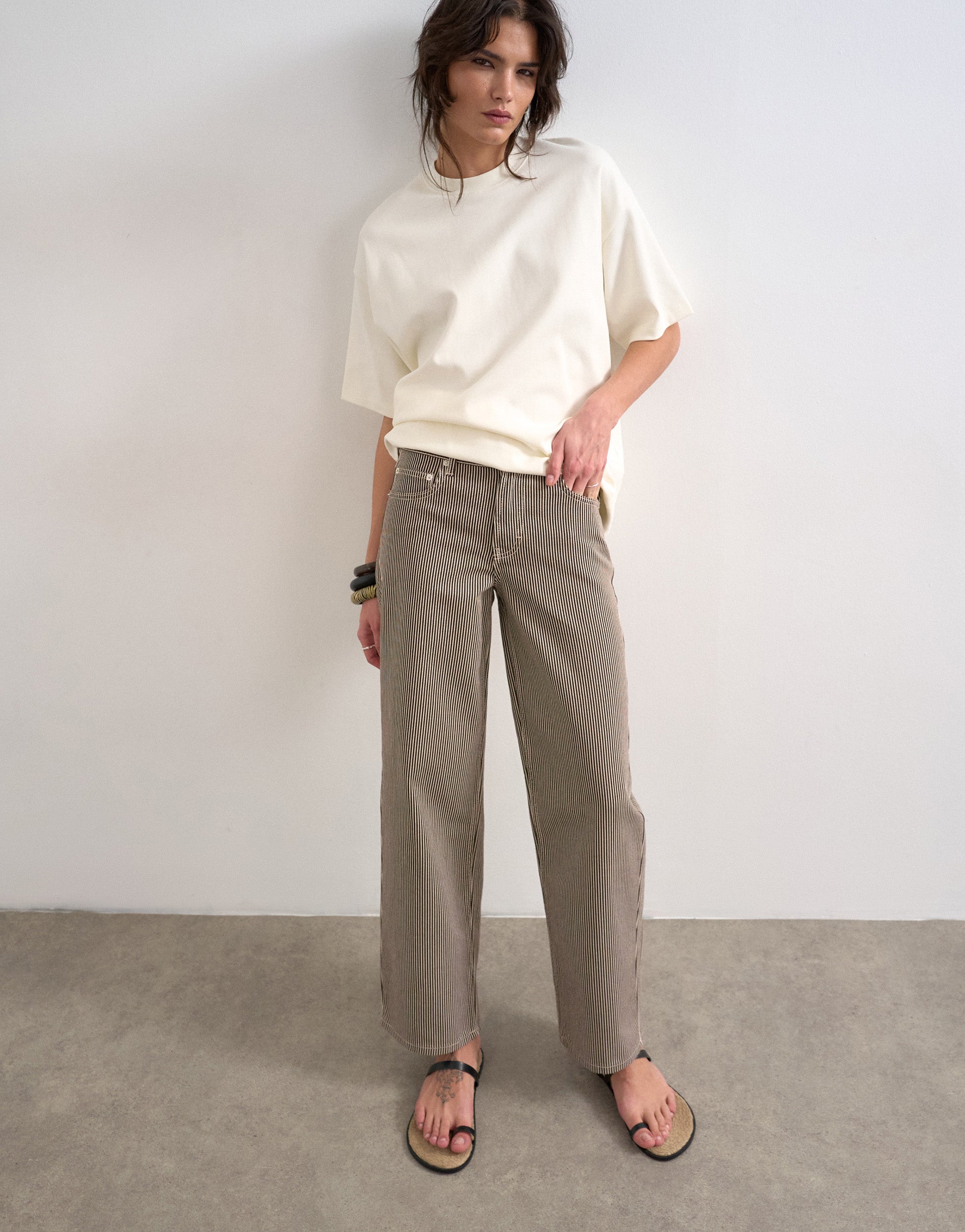 VERO MODA® TSCINCH Wide Leg Fit Jeans