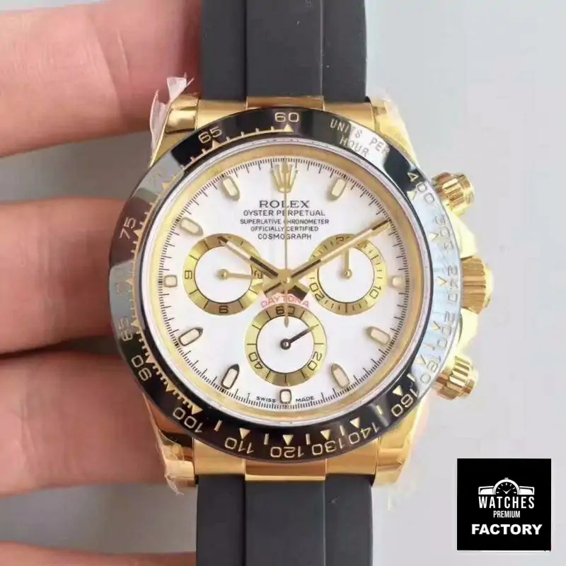 Rolex Daytona Cosmograph 116518LN AR Factory White Dial
