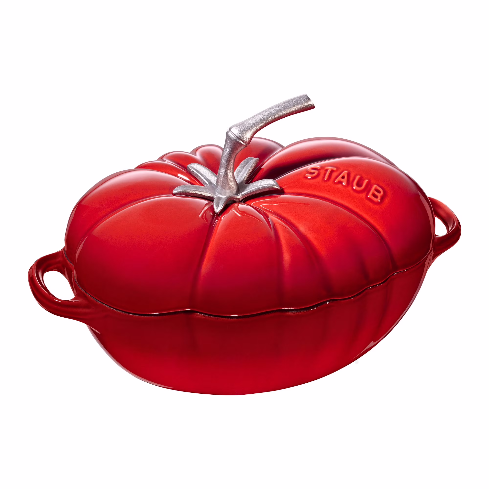 Cast Iron 3-qt Tomato Cocotte Cherry(Cherry)