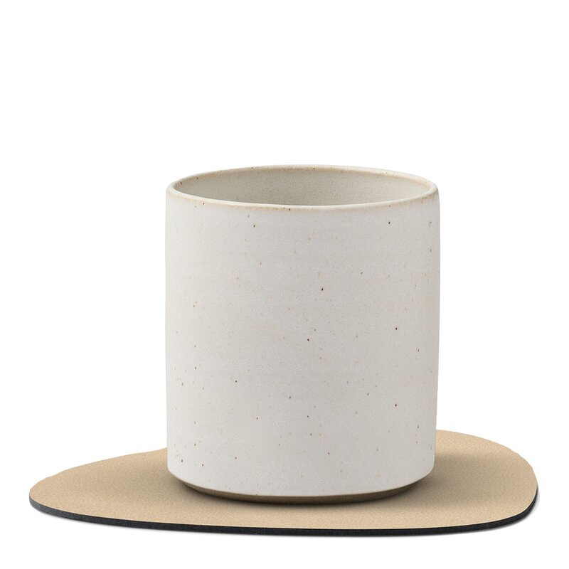 Curve Nupo glassbrikke 11x13 cm sand