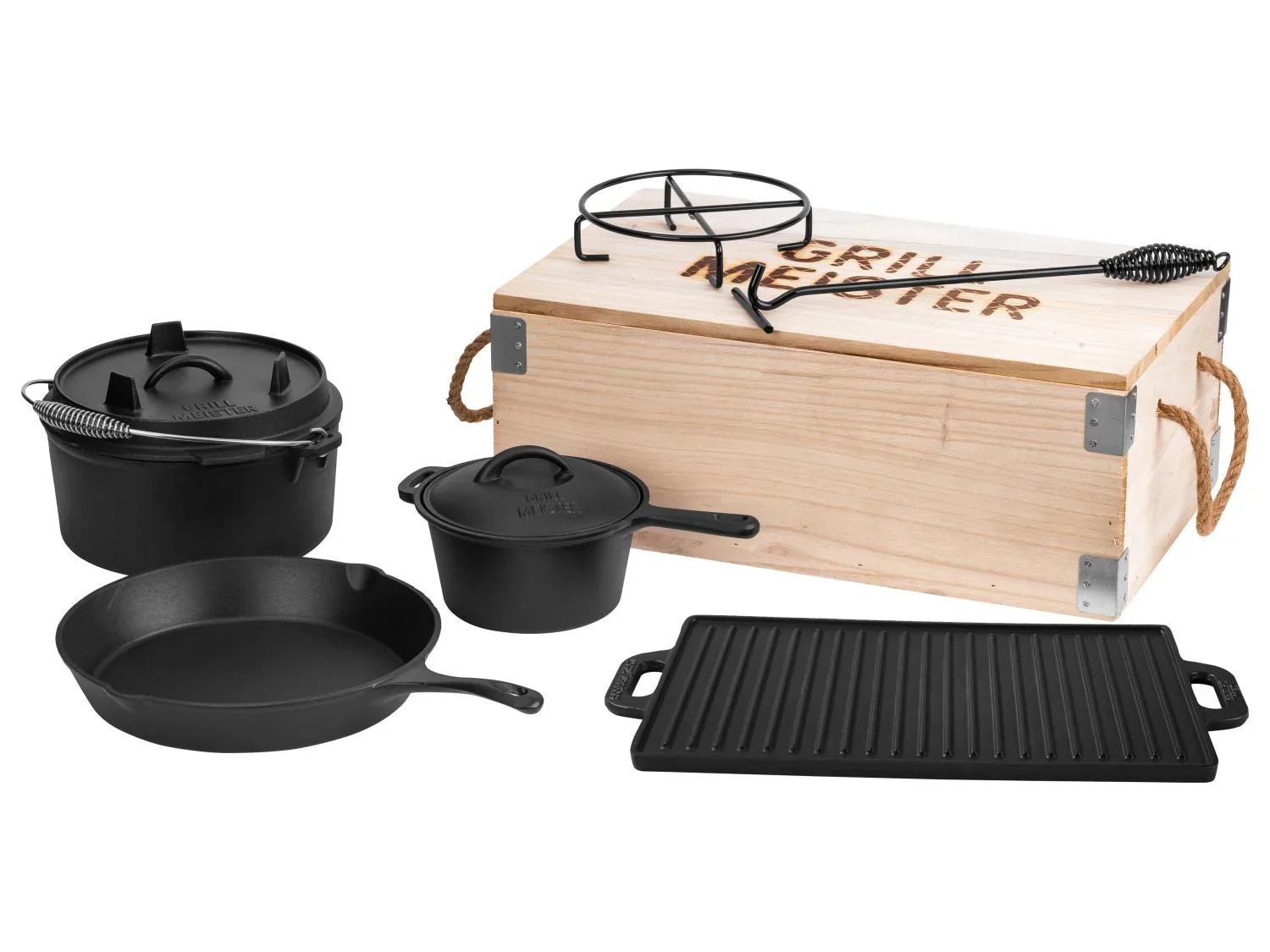 GRILLMEISTER Set four hollandais, 7 pices