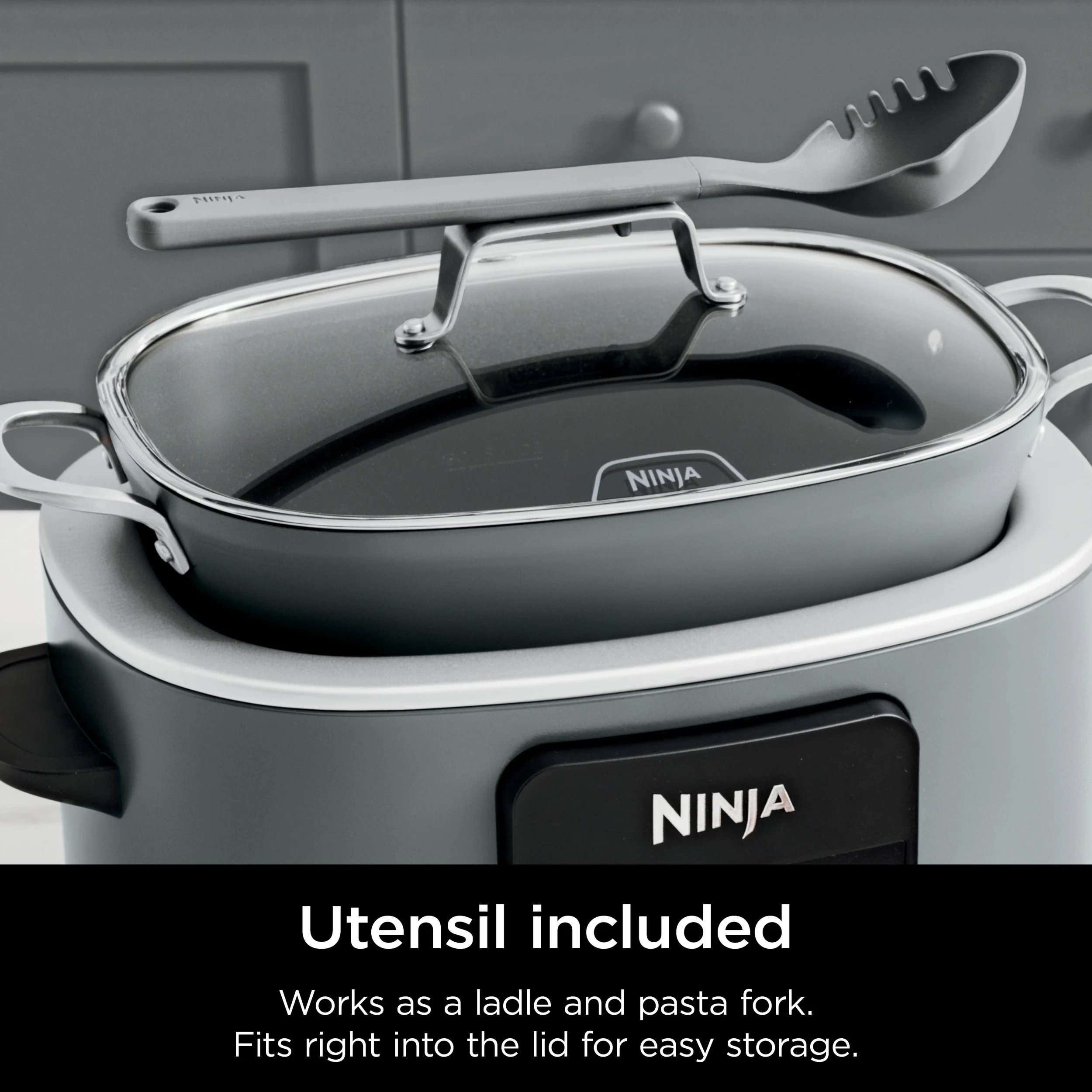 Ninja Foodi 8.5 Qt Possiblecooker PRO, Gray, MC1001