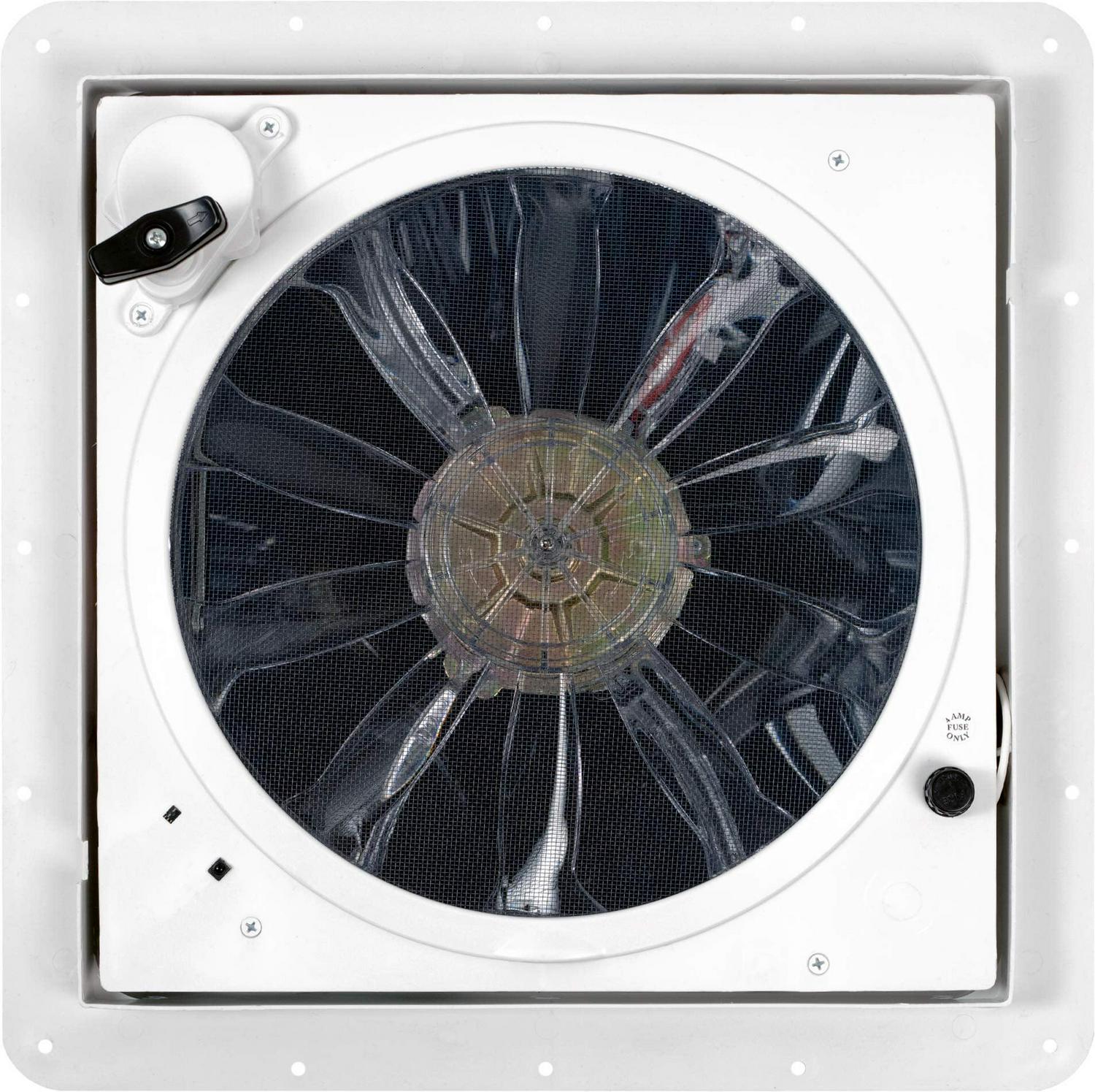 FanTastic Vent 7350 Variable Speed Fan Hatch with Automatic Dome Lift -14#215;14 Standard Roof Window for RV. Camper. Trailer - Image 3