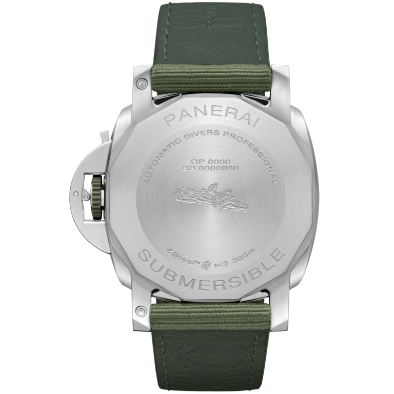[Super Clone]Submersible Green QuarantaQuattro ESteel™ Verde Smeraldo 44mm