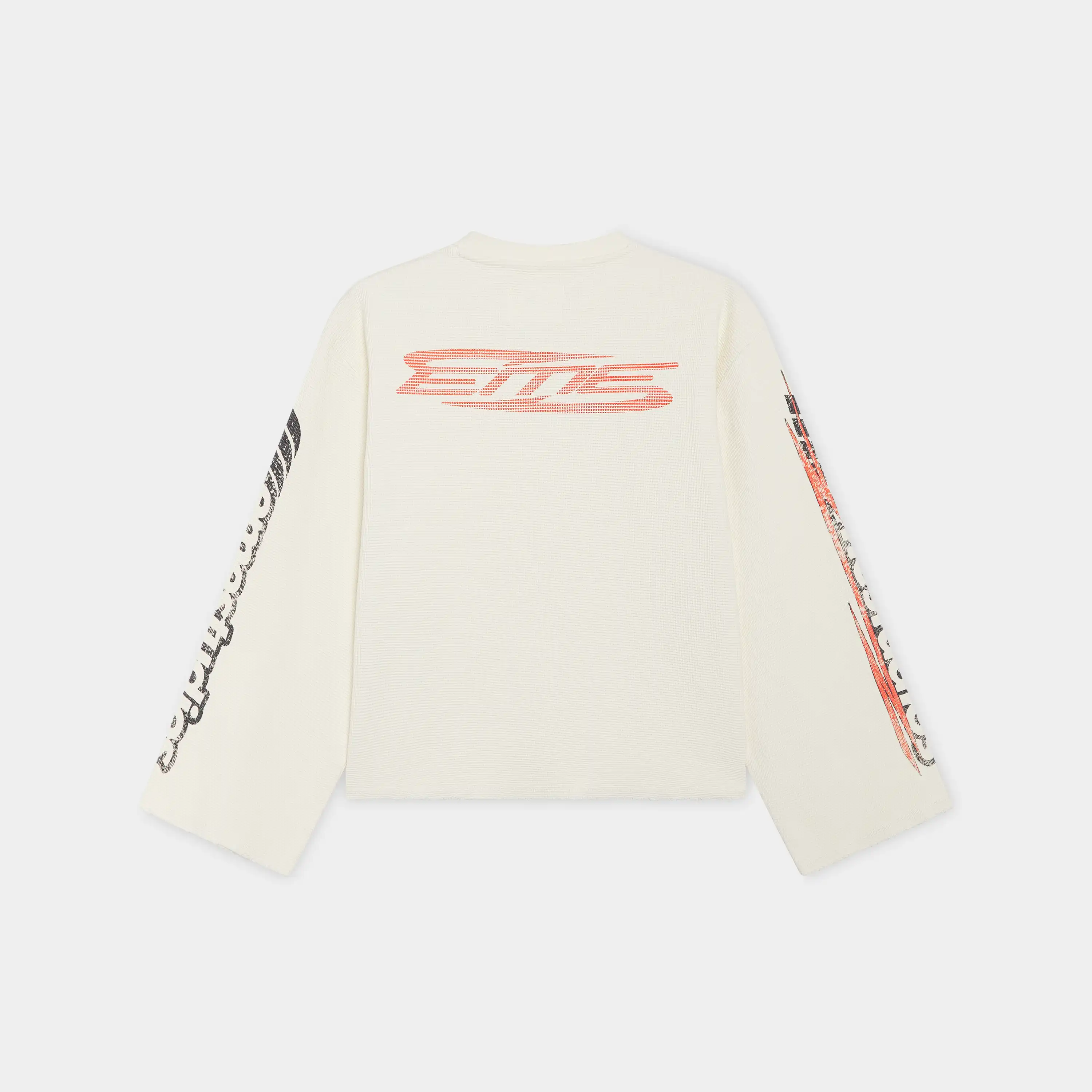 Waffle Off Sand Crewneck
