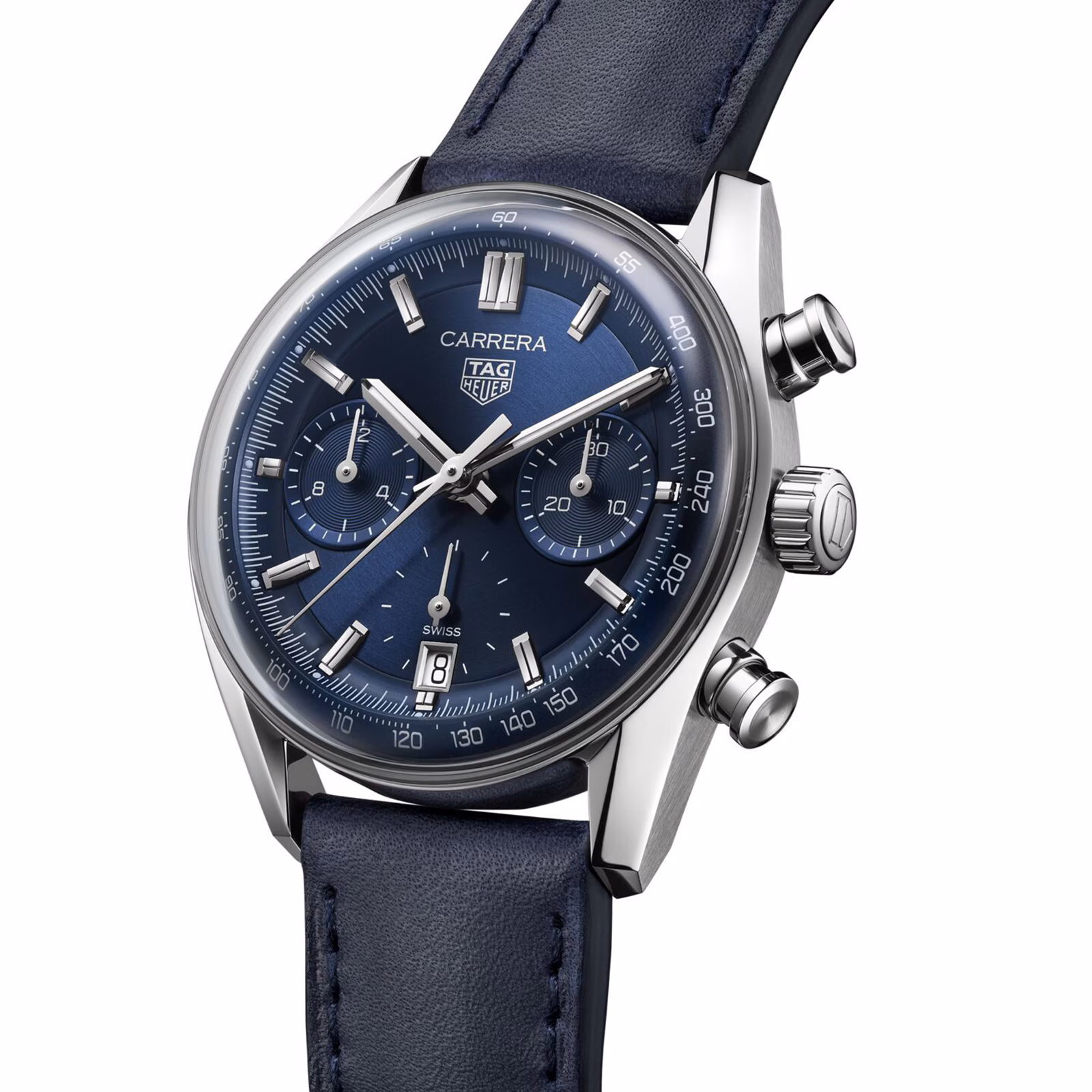【Super Clone】TAG Heuer Carrera Chronograph 39mm Mens Watch Blue CBS2212.FC6535