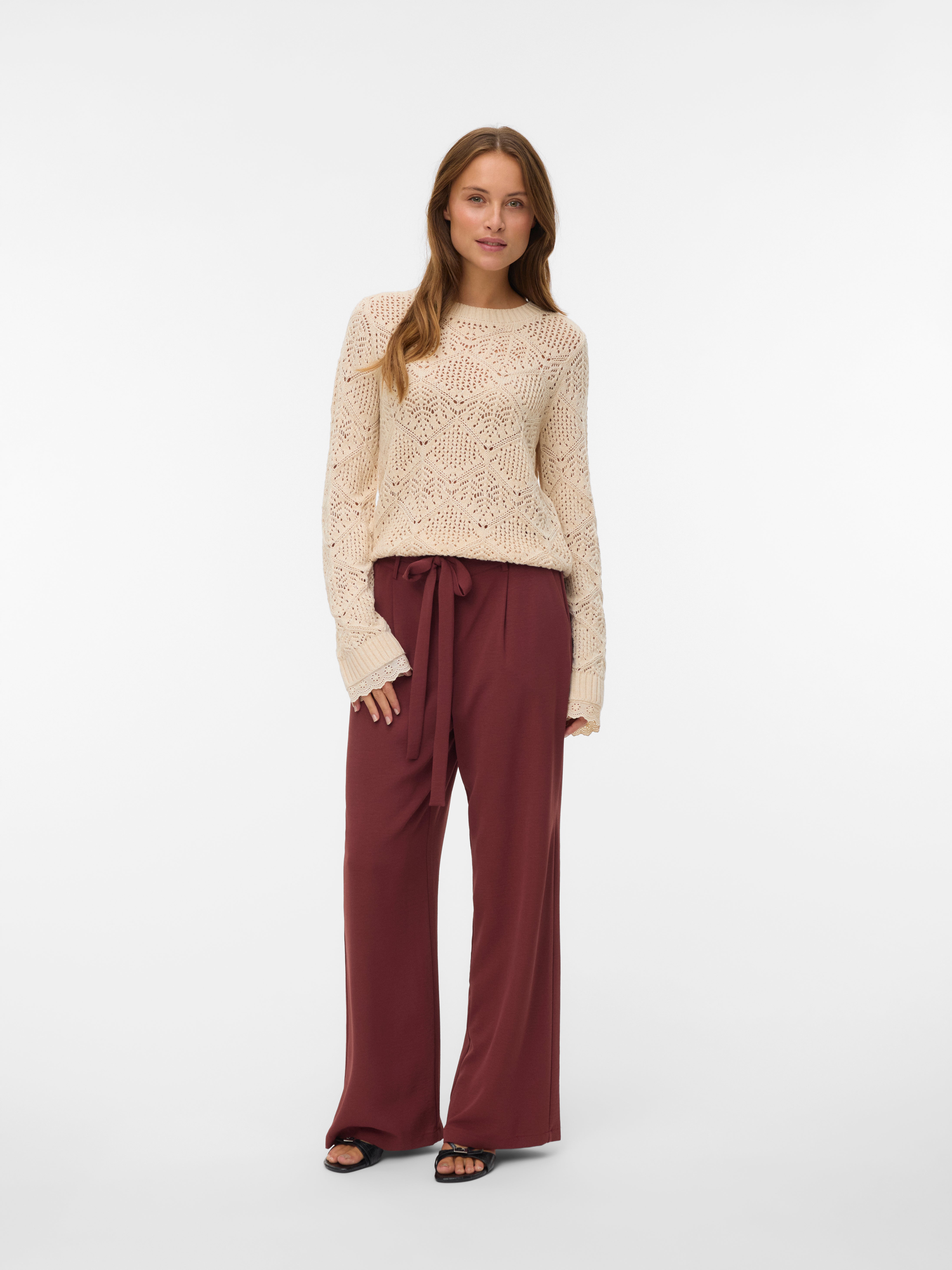VERO MODA® VMJADINA Mid waist Trousers