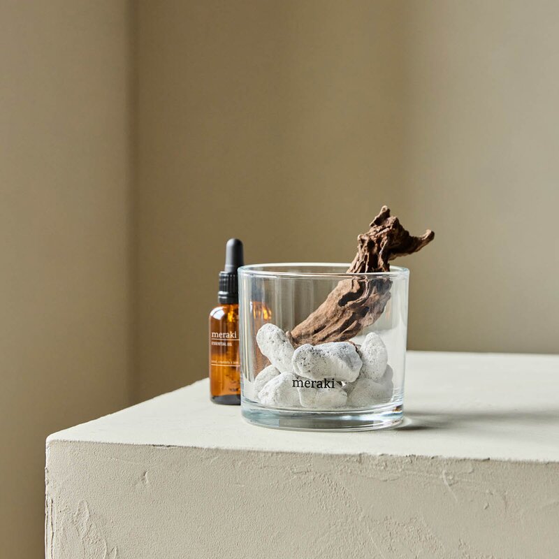 Lavastone & wood duftfrisker Herbal calm hvit 30 ml