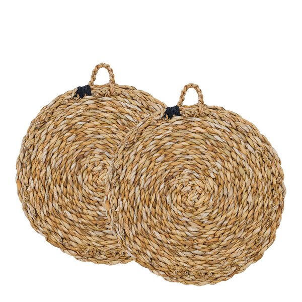 Naba bordskåner 20 cm 2 stk sjøgress