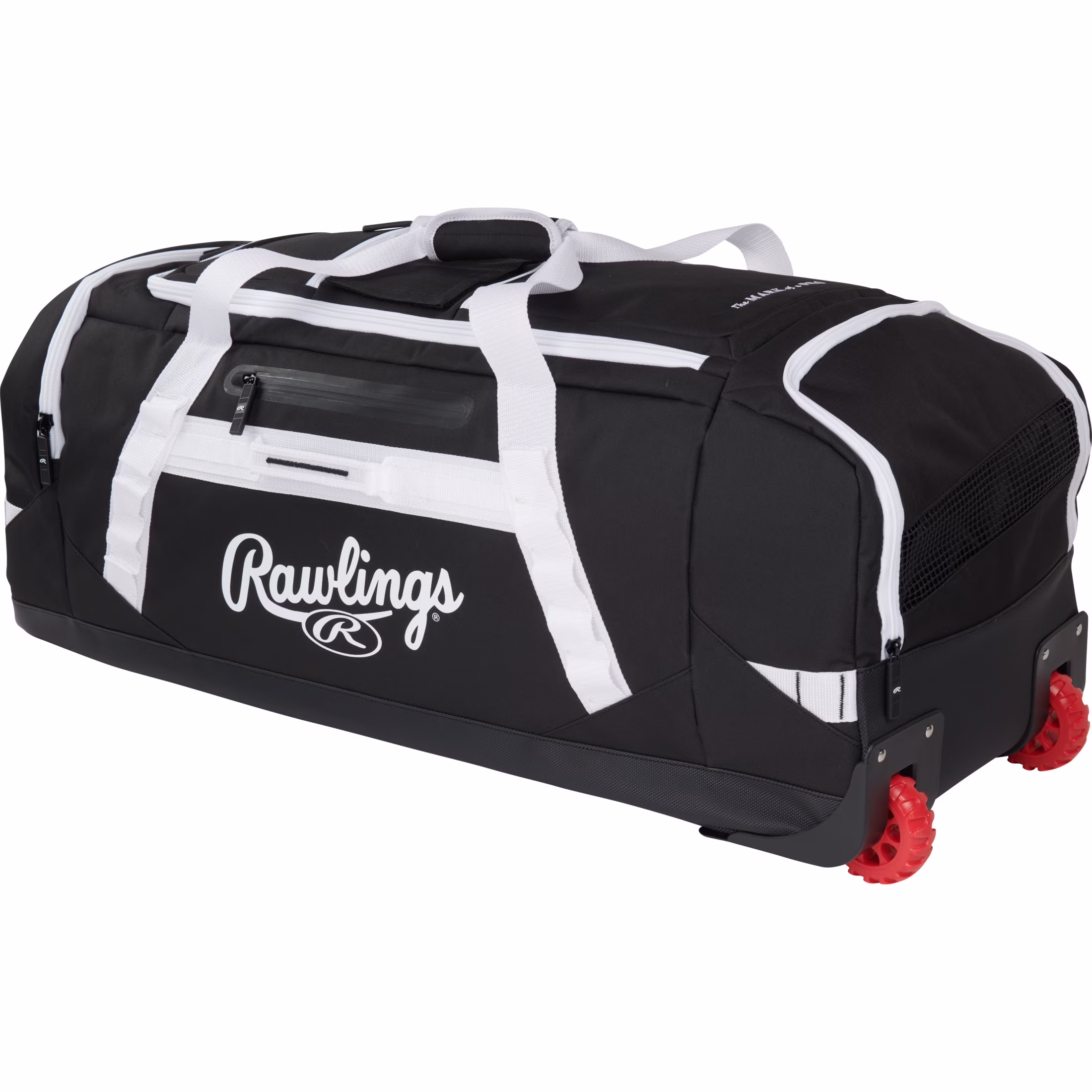 Yadi2 Wheeled Equipment Bag | Catchers Gear Equipment | Black(Black)