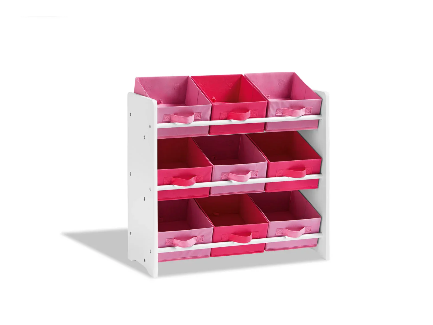 LIVARNO home Meuble de rangement pour enfants, avec 9 botes textiles