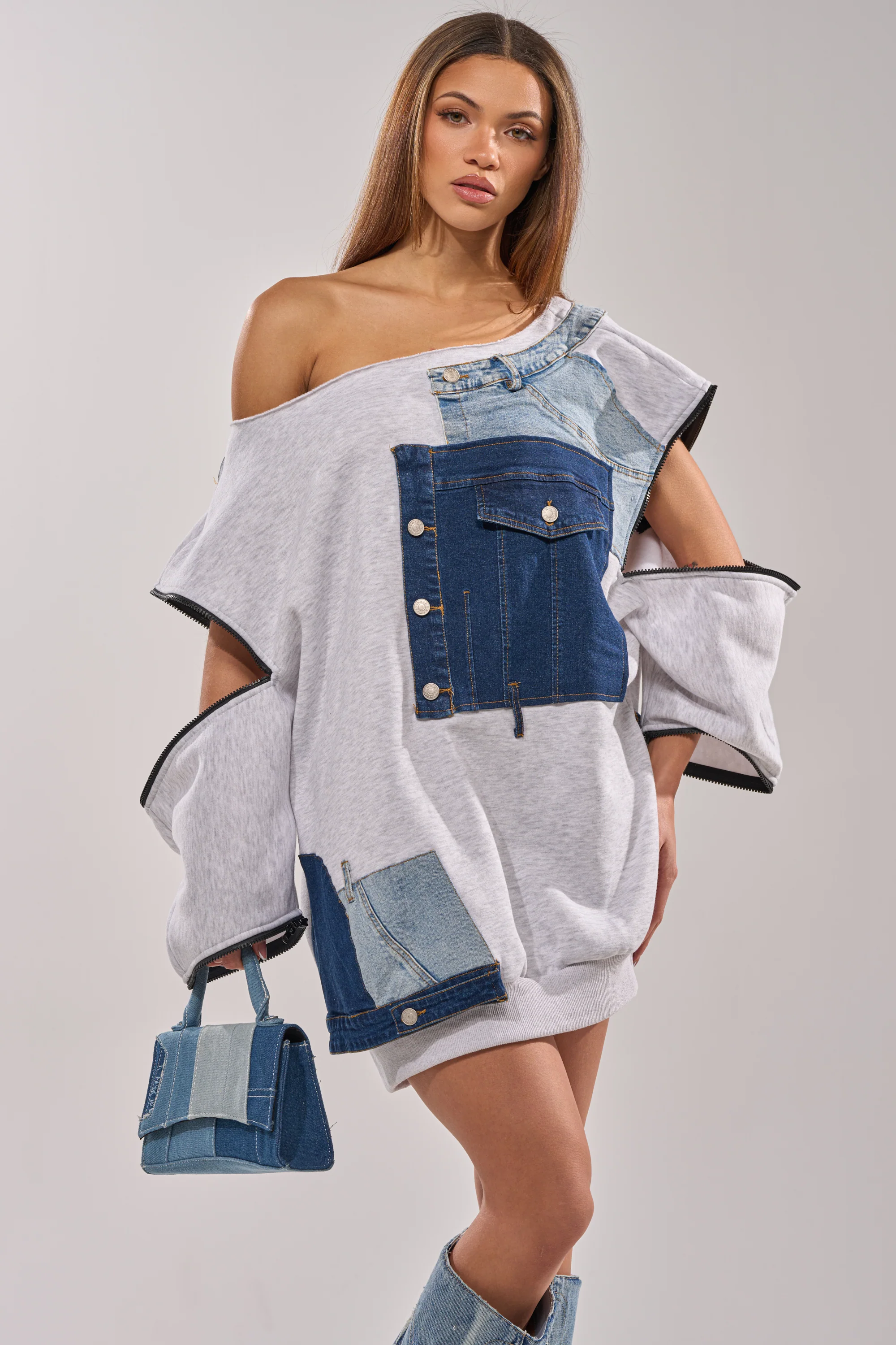 ADIRA MINI SWEATER DRESS - Akira Store