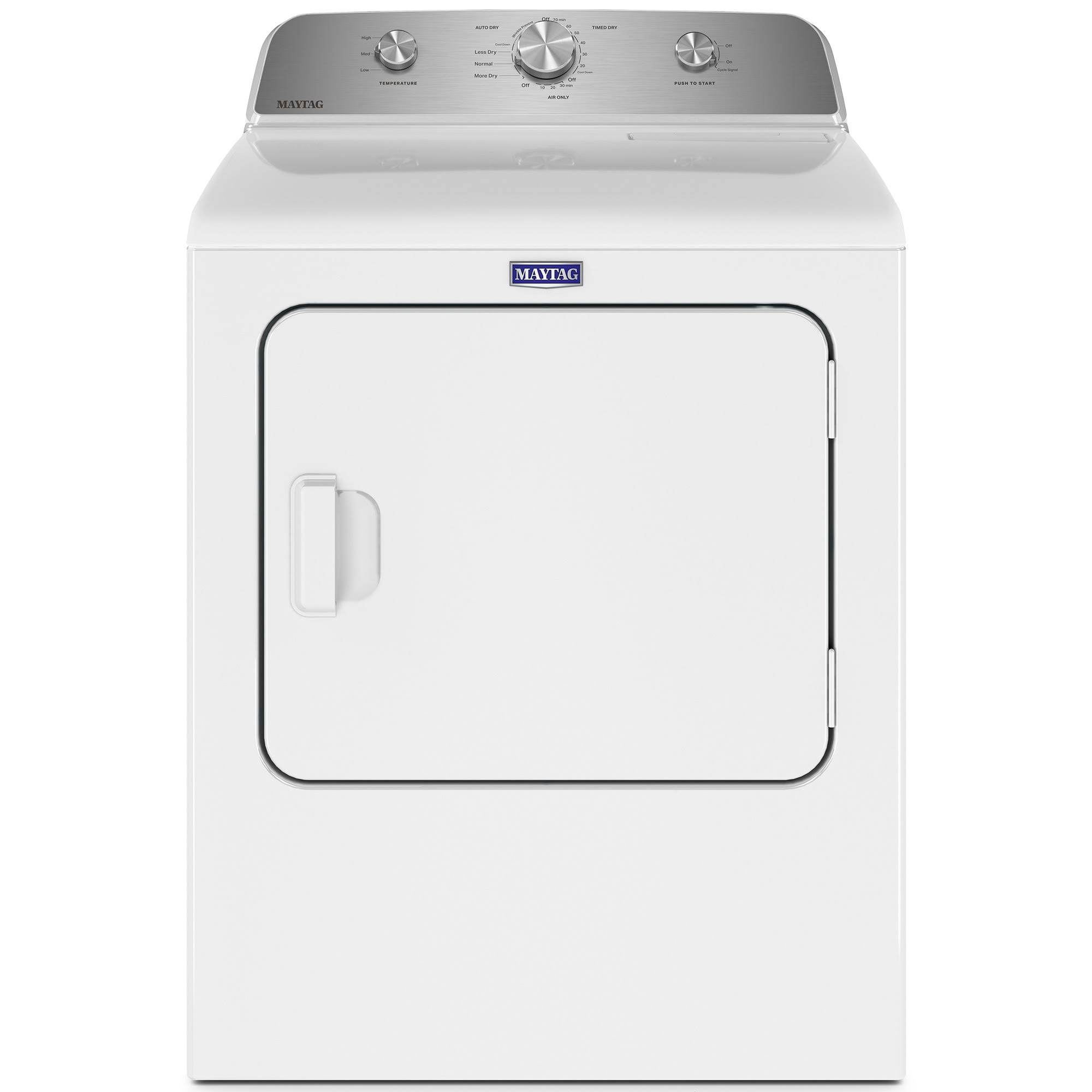 Maytag Top Load Gas Wrinkle Prevent Dryer - 7.0 Cu. ft. White