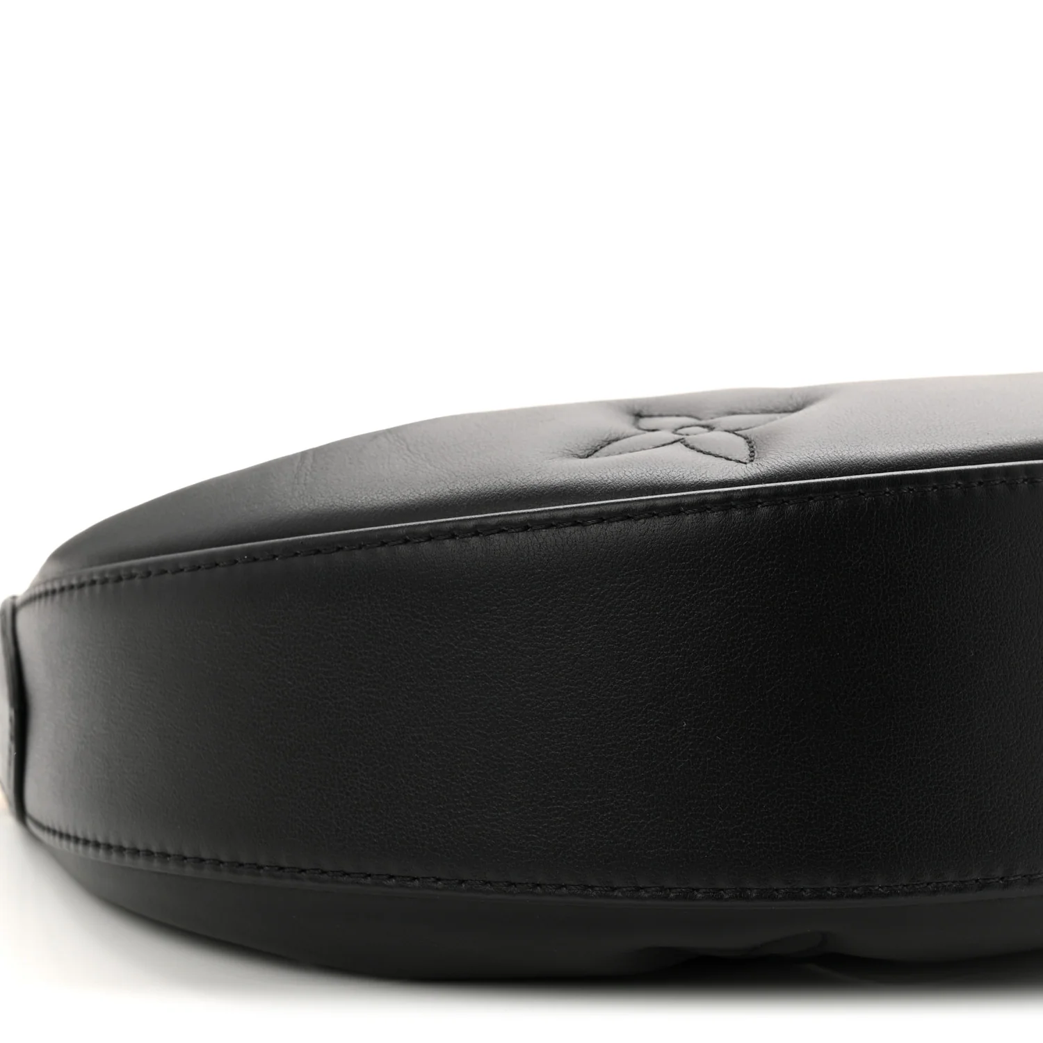 Calfskin Bubblegram Over The Moon Black