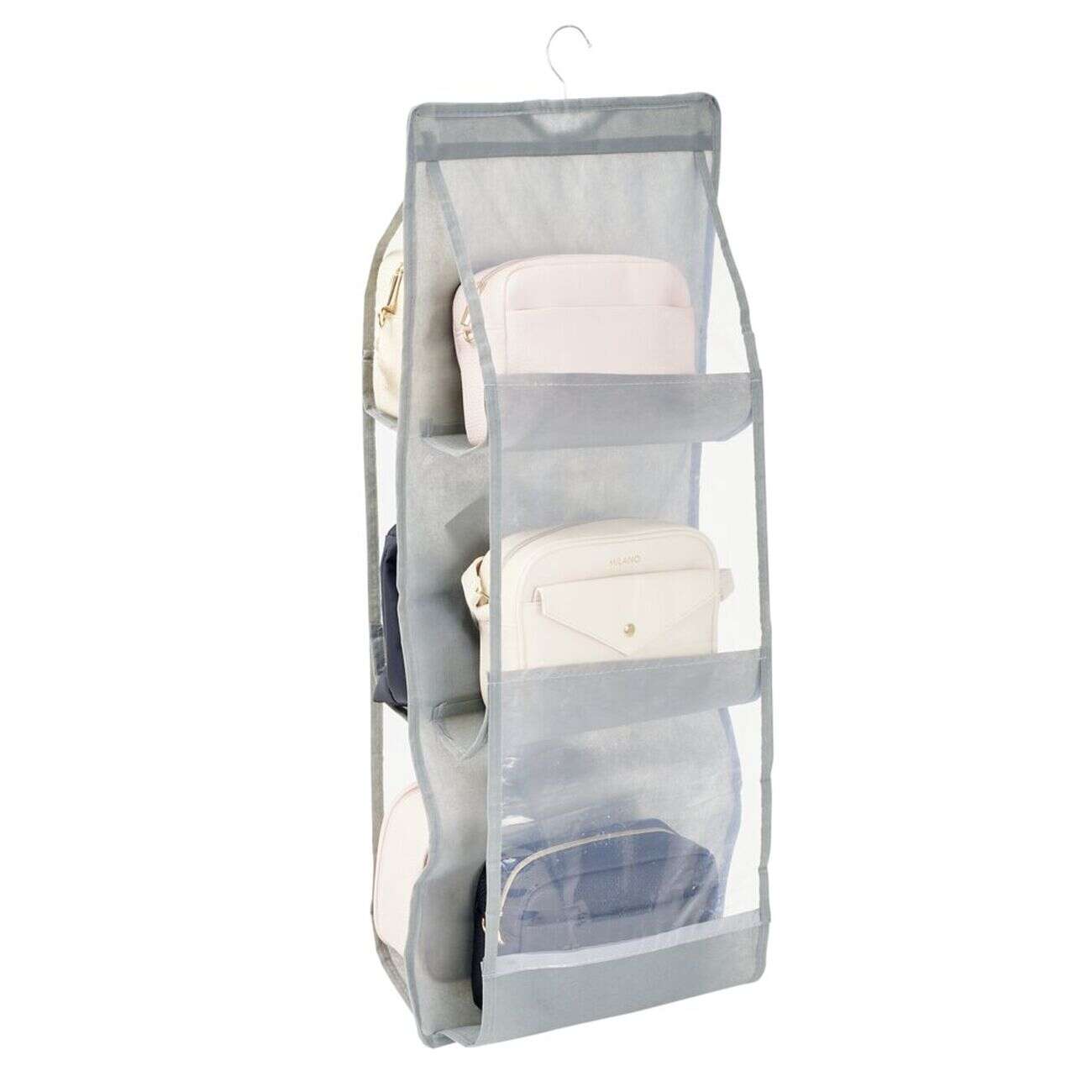 Organisateur sac de rangement suspendu 6 compartiments 36x85cm