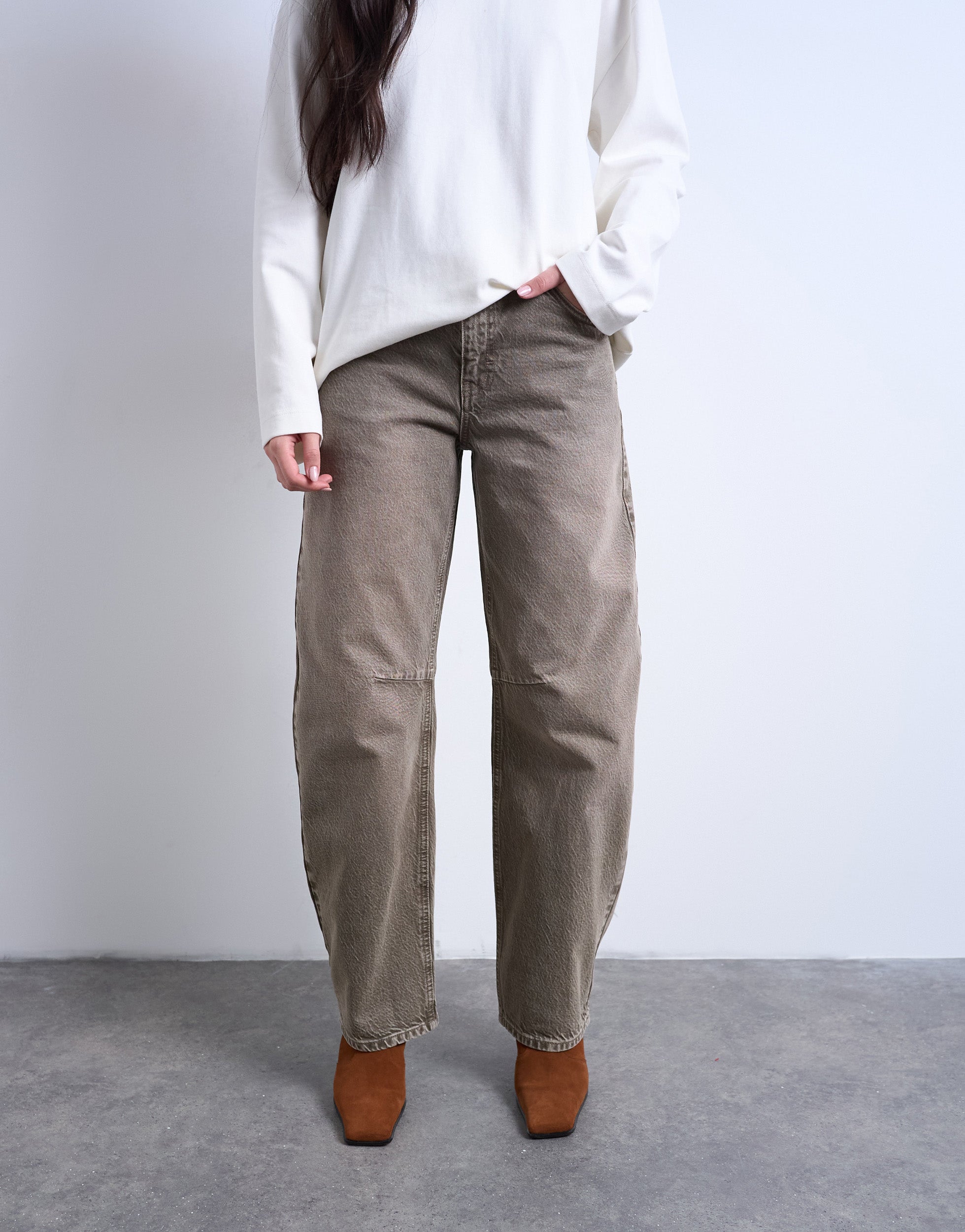 VERO MODA® TSBARREL High rise Barrel Fit Jeans