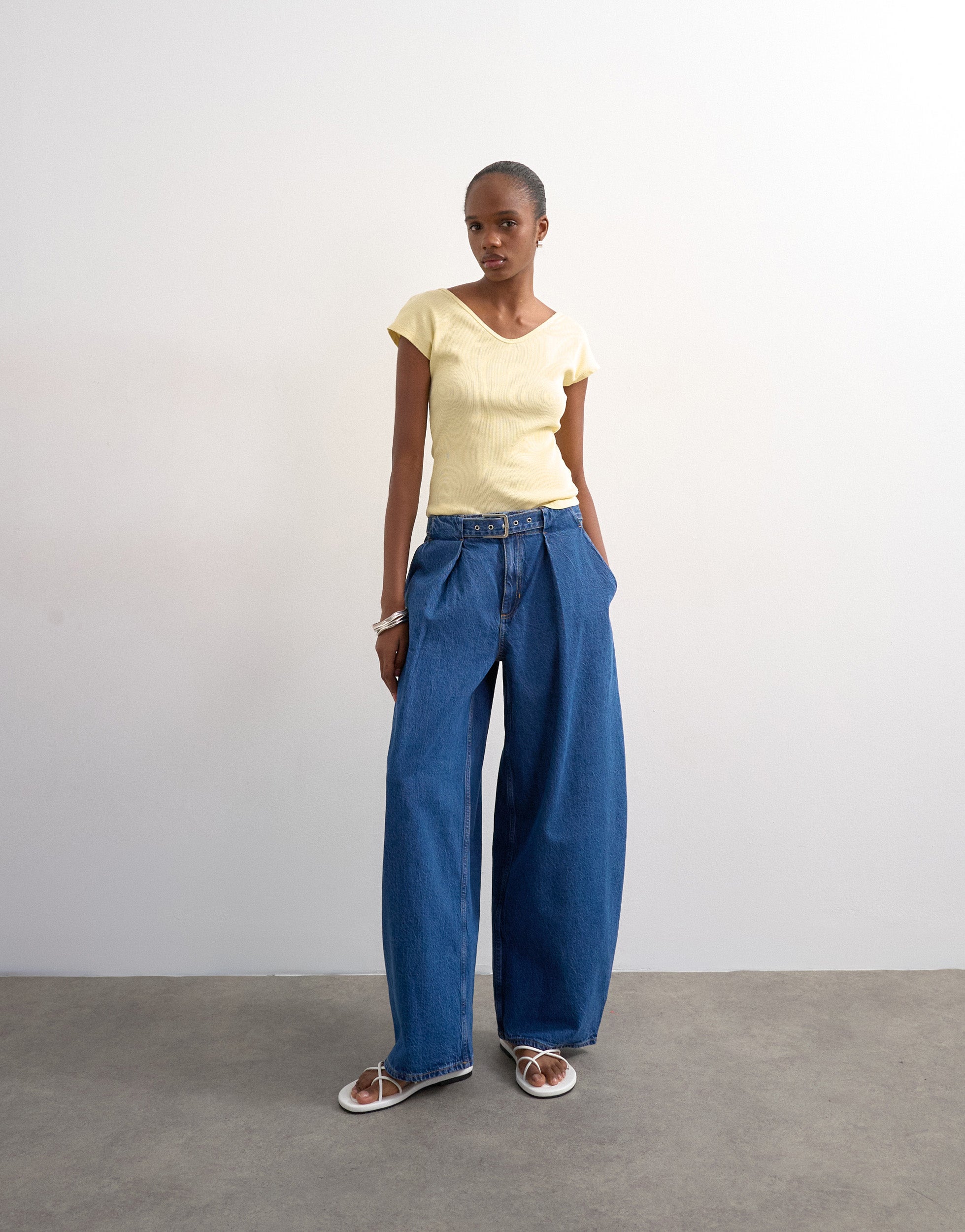 VERO MODA® TSBELLE Mid rise Barrel Fit Jeans