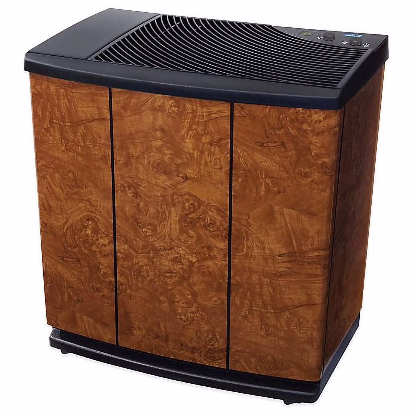 AIRCARE H12 - 400HB 3 - Speed Whole - House Console - Style Evaporative Humidifier, Oak Burl